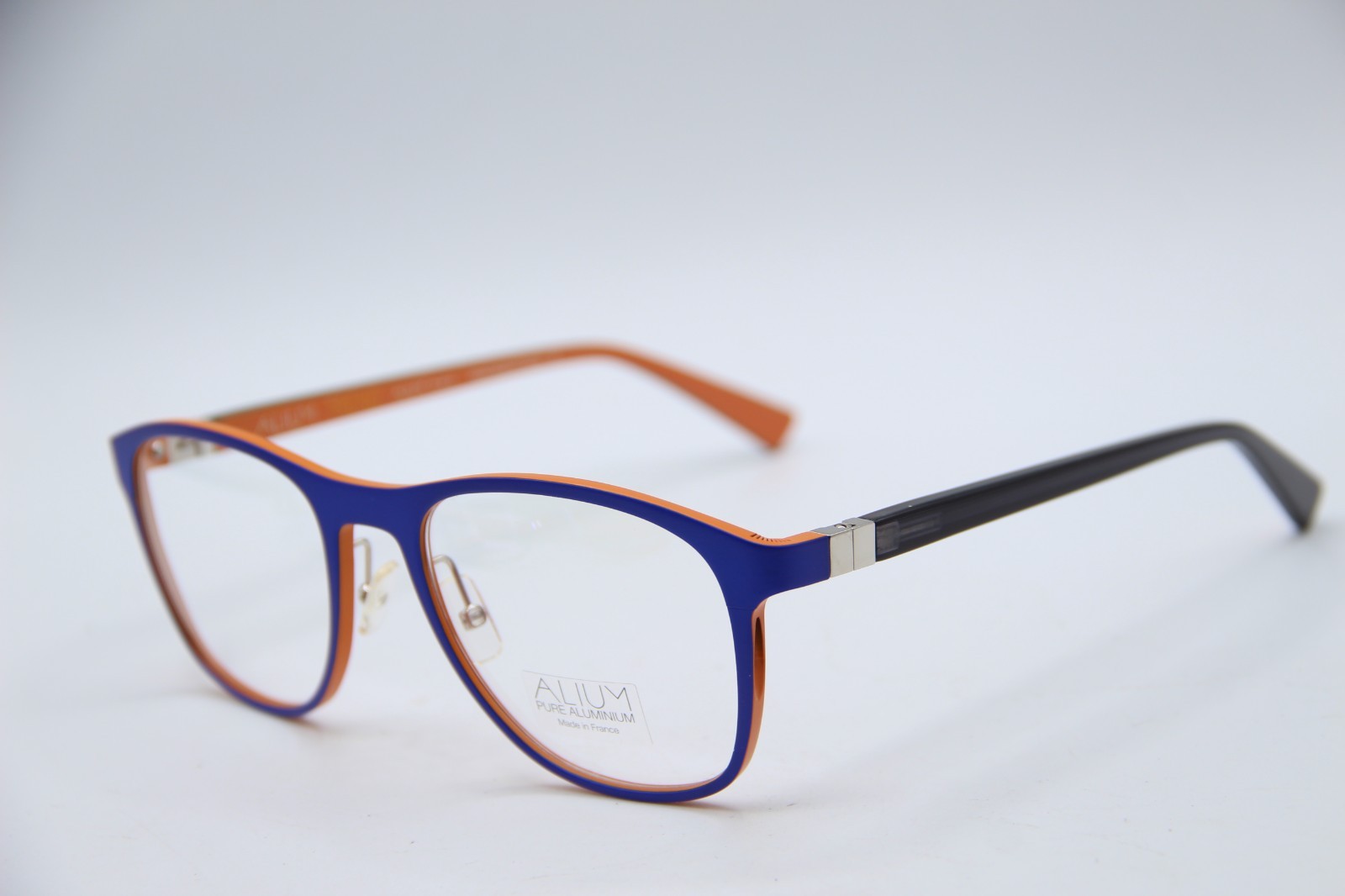 NEW ALIUM TREND 1 9658 BLUE ORANGE AUTHENTIC DESIGNER EYEGLASSES 53-20