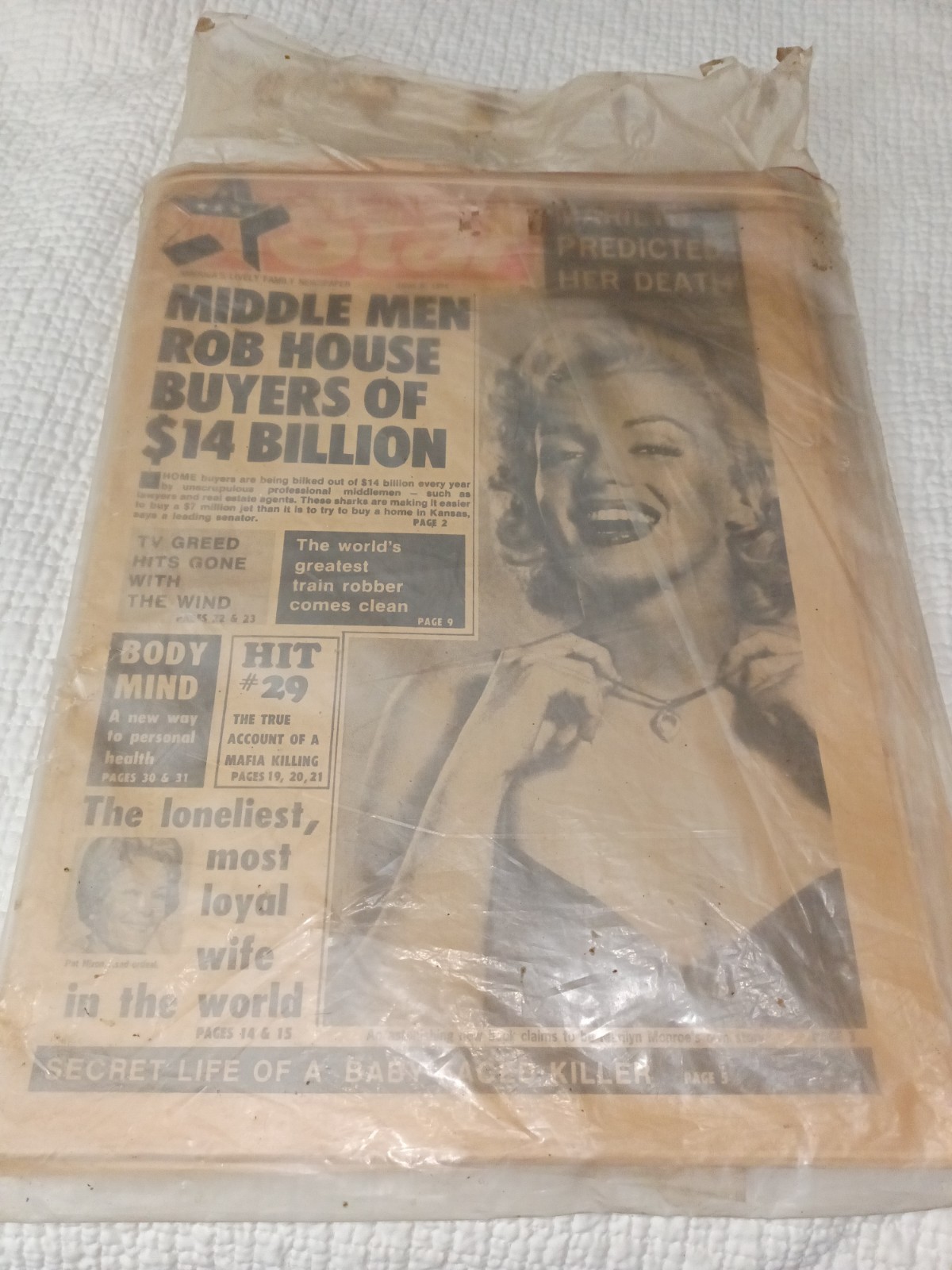 Midnight Newspaper Vol 20 No 19 Nov 19, 1973 Jackie Kennedy Marilyn Monroe JFK Midnight Newspaper Vol 20 No 19 Nov 19, 1973 Jackie Kennedy Marilyn Monroe JFK