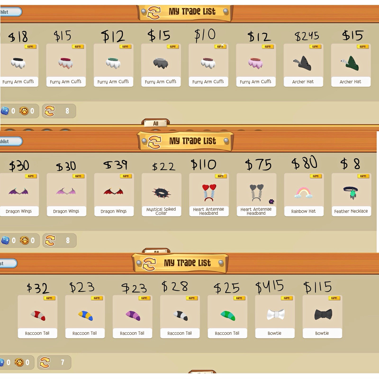 RARE Animal Jam Play Wild Items (READ DESCRIPTION BEFORE BUYING)