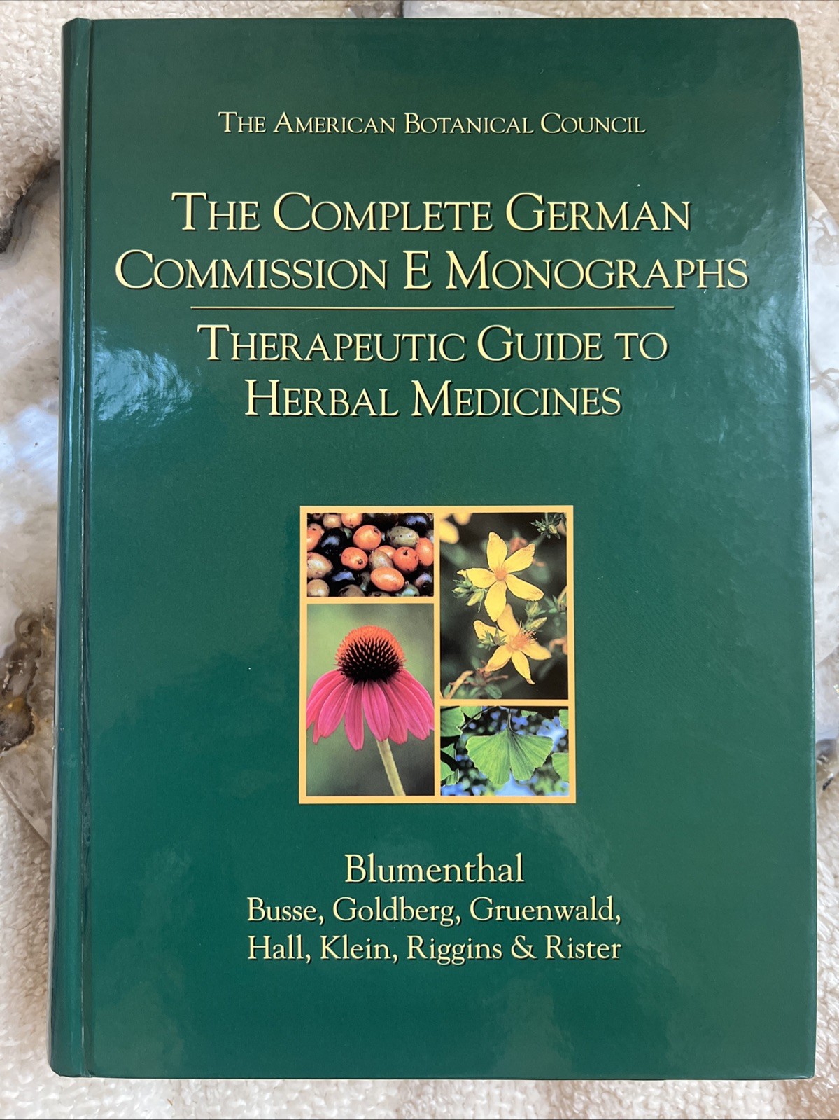 Signed 1st Ed Complete German Commission E Monographs Mark Blumenthal HC