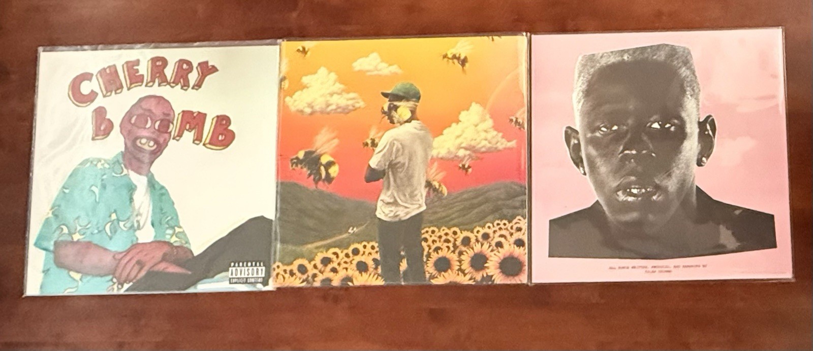 Vinyl Record Bundle For Tyler The Creator  - Cherry Bomb 💣 Flower Boi 🌻Igor