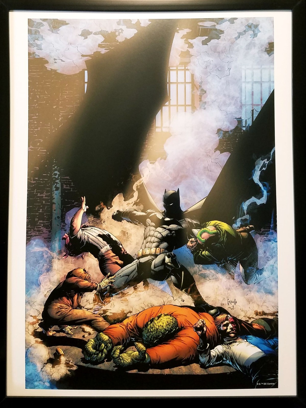 Batman Rogue's Gallery by Greg Capullo FRAMED 12x16 Art Print DC Comics Poster