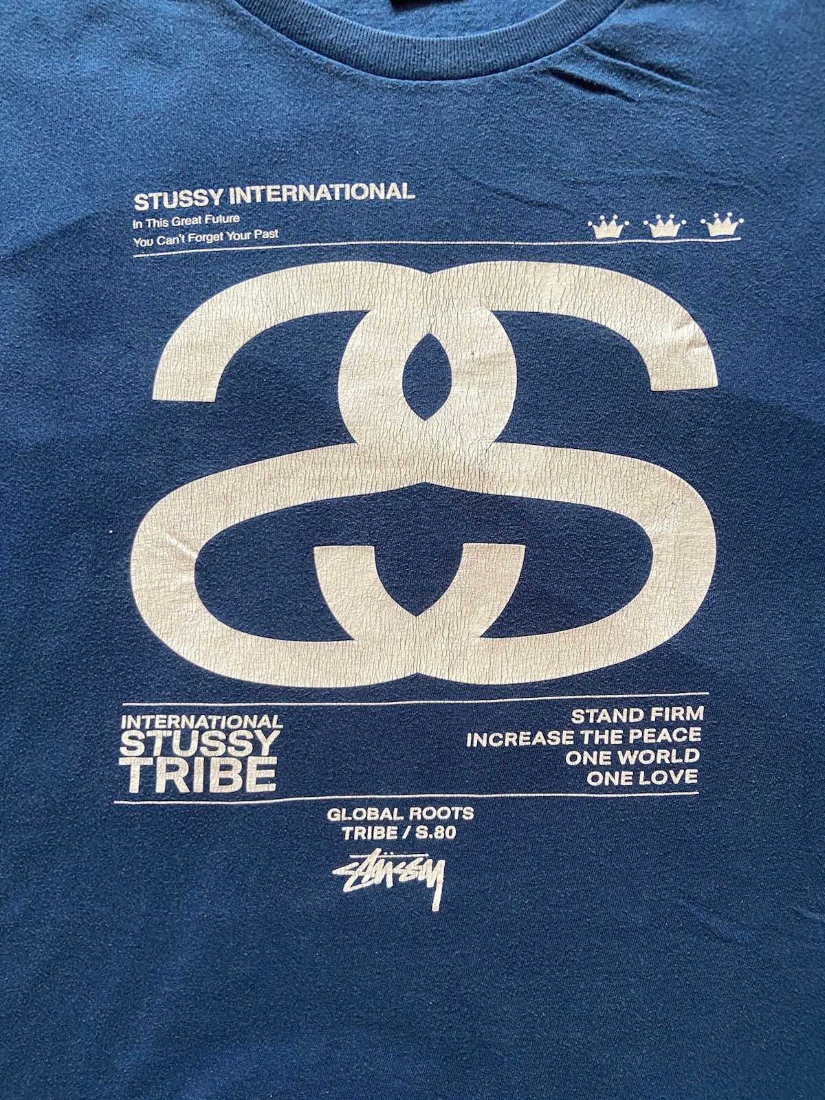 Vintage Stussy Tribe TShirt—2000s—Cool Graphics—Super Soft—Large Vintage Stussy Tribe TShirt—2000s—Cool Graphics—Super Soft—Large