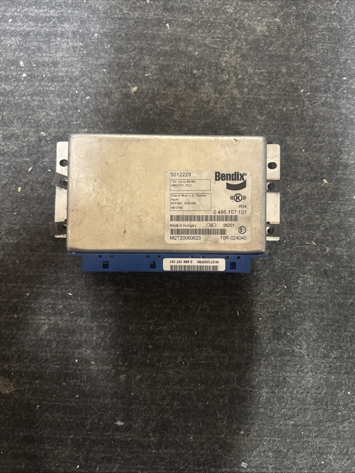 Bendix 0 486 107 101, 5012229 ABS Brake Control Module Bendix 0 486 107 101, 5012229 ABS Brake Control Module