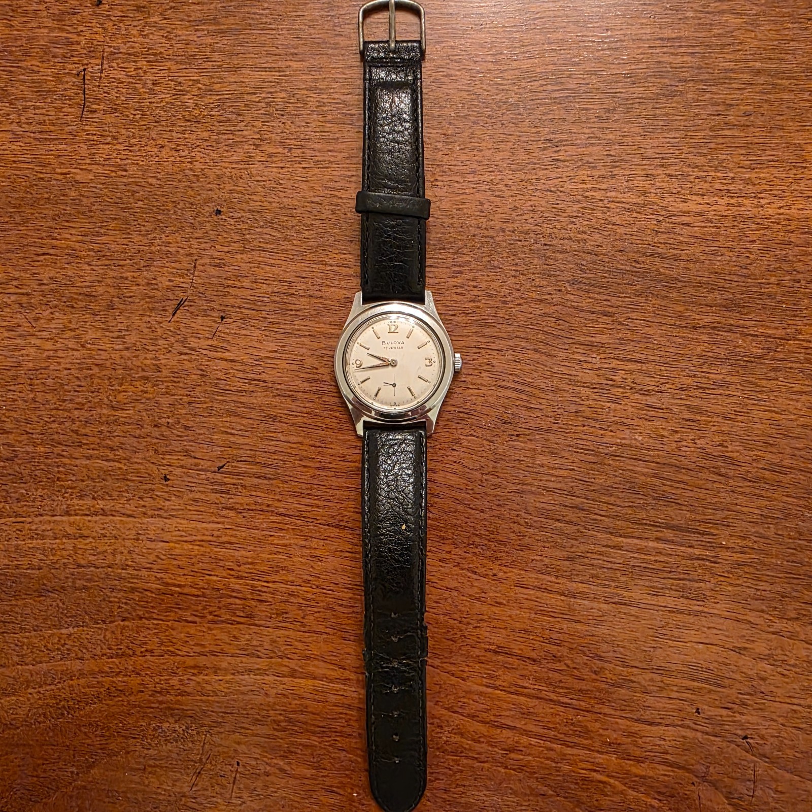 Vintage 1960 Bulova SVP IV 33mm Watch Surf King Running
