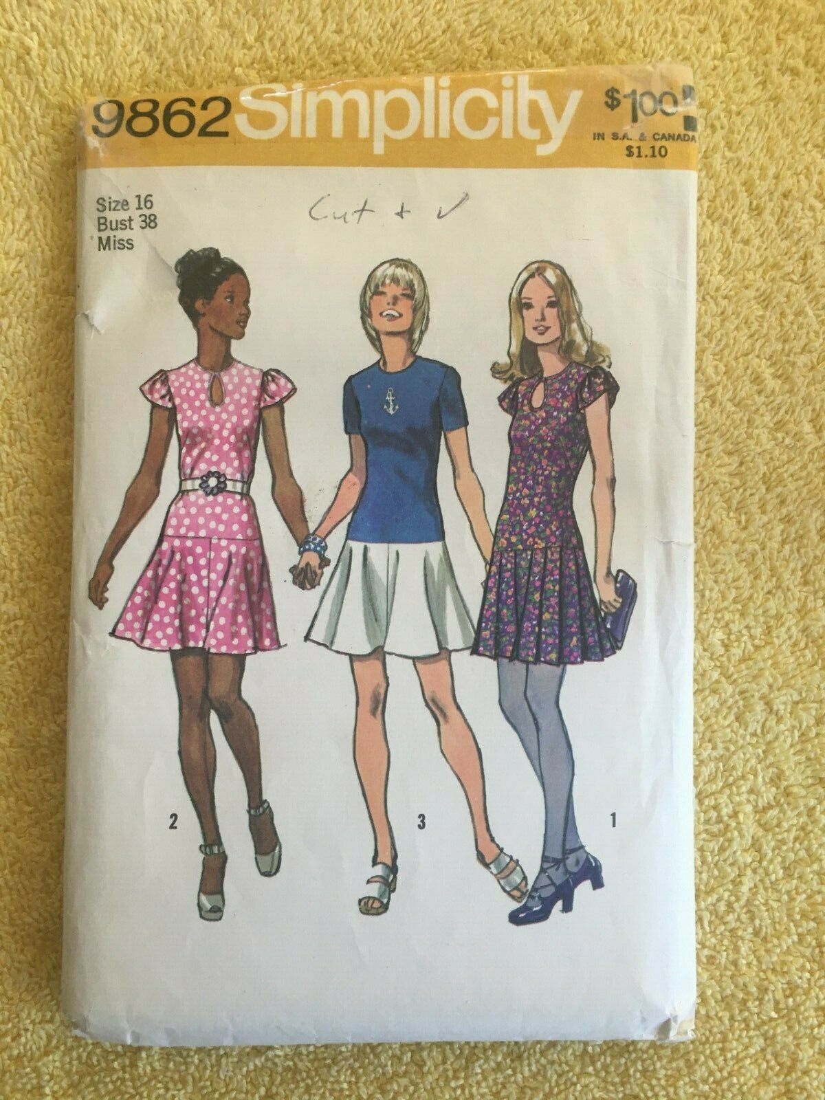 Simplicity Patterns (W) ~ CUT PATTERNS ~ All are Size 16 * ~ * ~ * ~Listing 2689 Simplicity Patterns (W) ~ CUT PATTERNS ~ All are Size 16 * ~ * ~ * ~Listing 2689