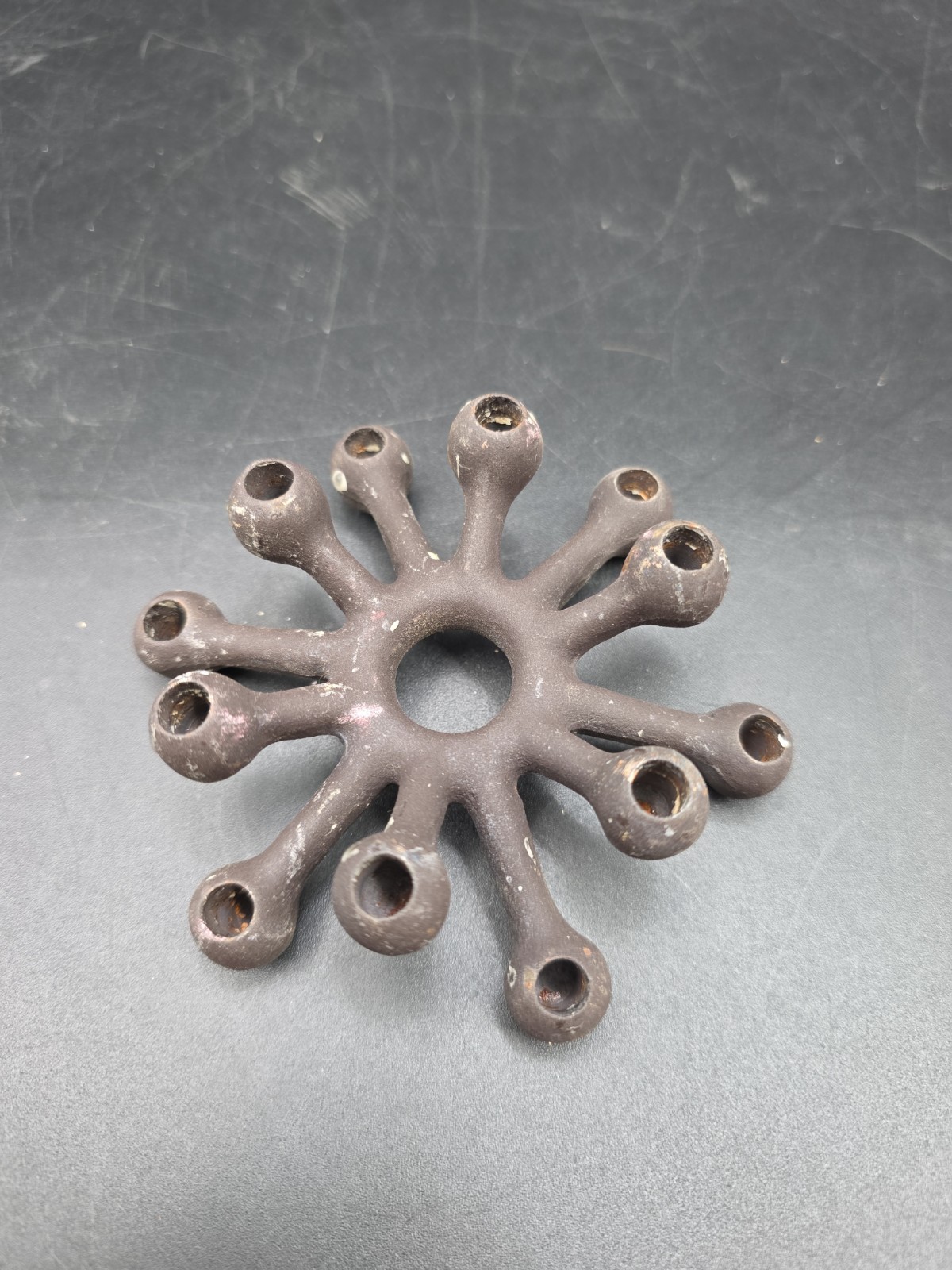 Vintage Dansk Designs Cast Iron “Spider” Candle Holder Vintage Dansk Designs Cast Iron “Spider” Candle Holder