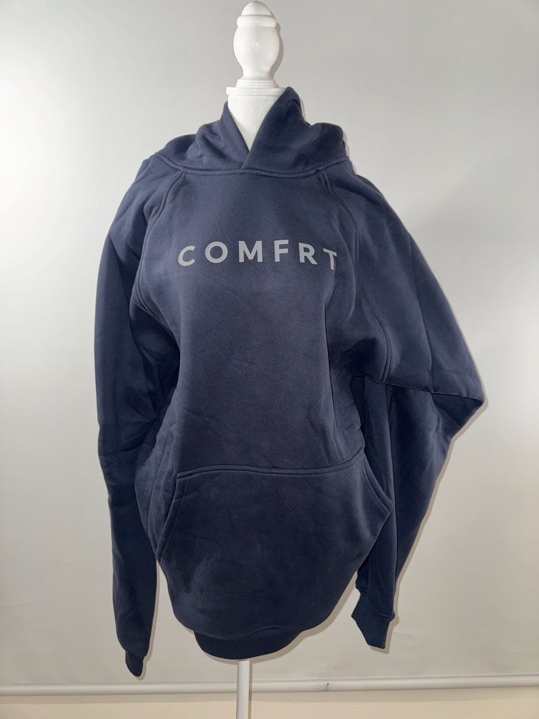 Comfrt Hoodie Size 3XL Navy Blue Heavyweight Sweatshirt Comfrt Hoodie Size 3XL Navy Blue Heavyweight Sweatshirt