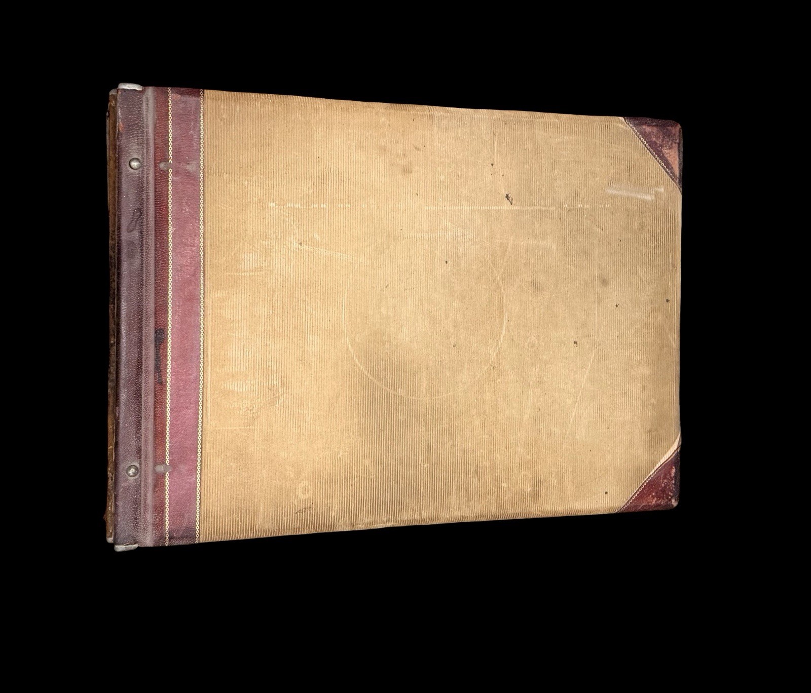 🏦 1916 BANK OF ARKANSAS ANTIQUE HANDWRITTEN LEDGER — MASSIVE 18” × 26”