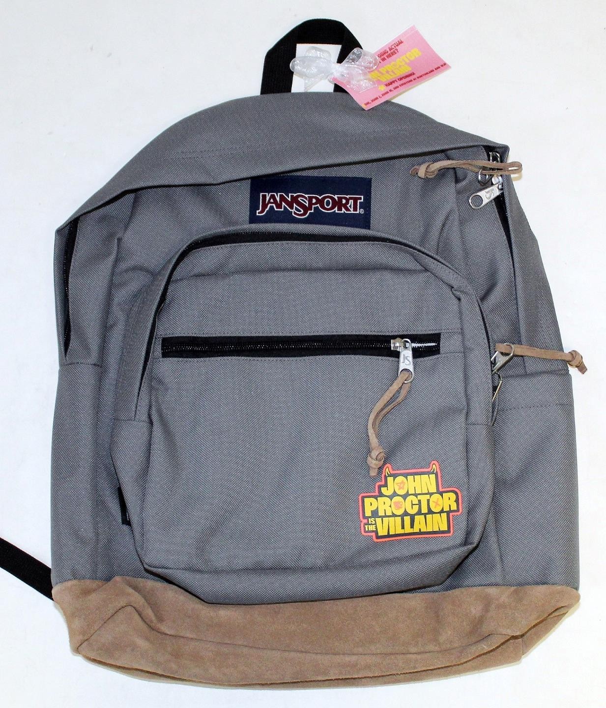 JOHN PROCTOR IS THE VILLAIN Broadway Opening Night Gift Backpack FleaBay