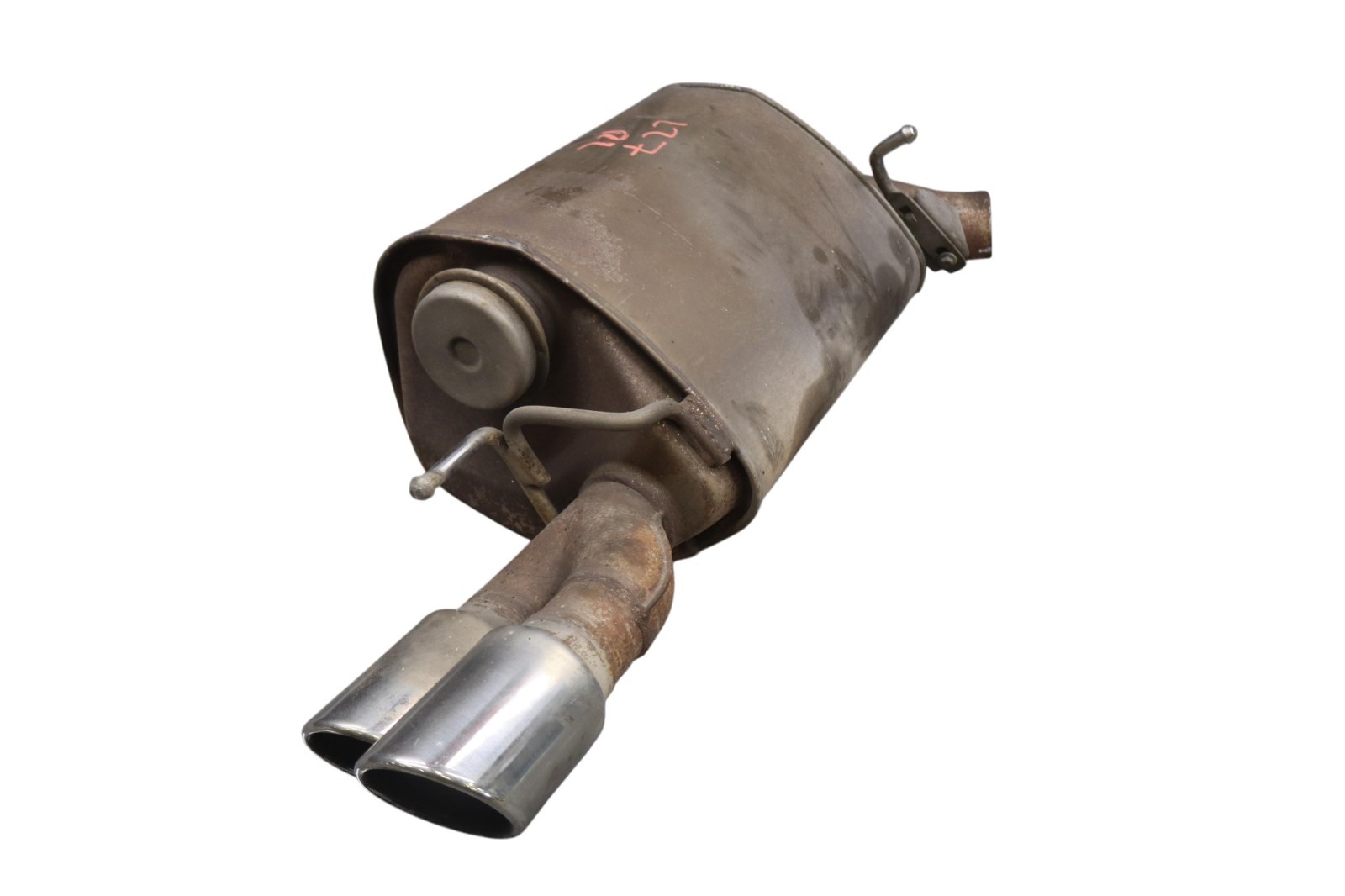09-12 Jaguar X250 XF XFR Rear Left Exhaust Muffler Silencer 9X235232CE Oem 09-12 Jaguar X250 XF XFR Rear Left Exhaust Muffler Silencer 9X235232CE Oem