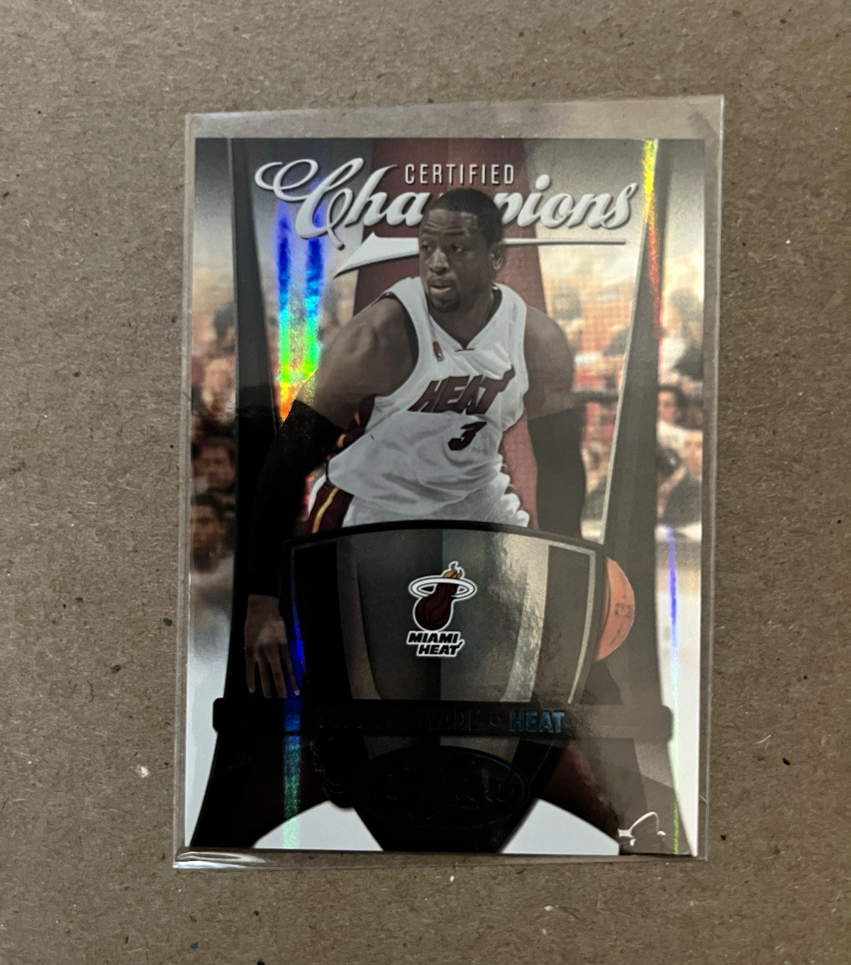 PANINI 2009-10 Certified Certified Champions Dwyane Wade #5 Heat Blue /100 PANINI 2009-10 Certified Certified Champions Dwyane Wade #5 Heat Blue /100