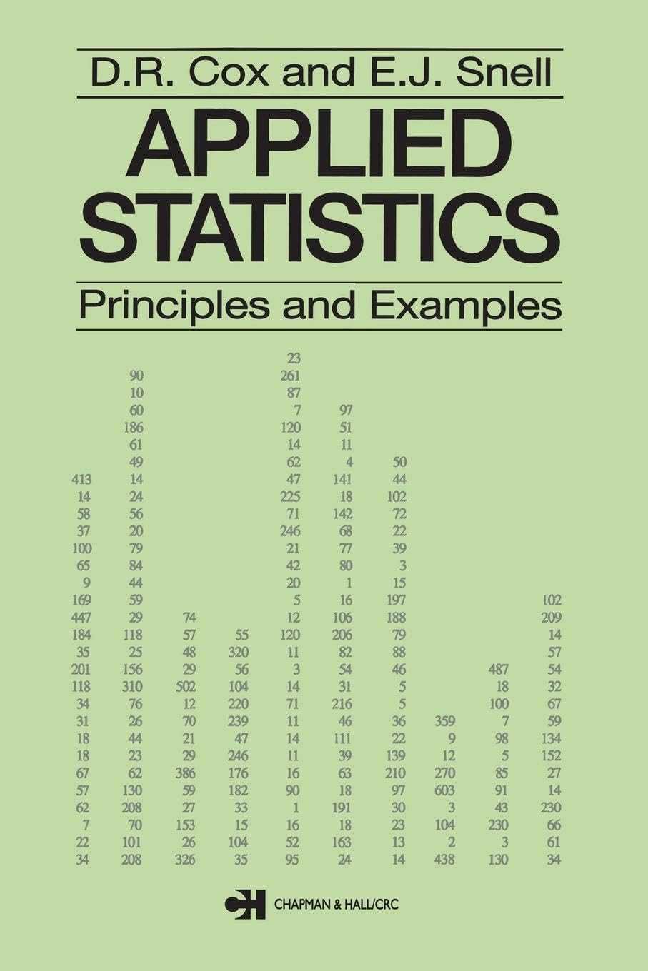 Applied Statistics - Principles and Examples (Chapman & Hall/CRC Texts in St...