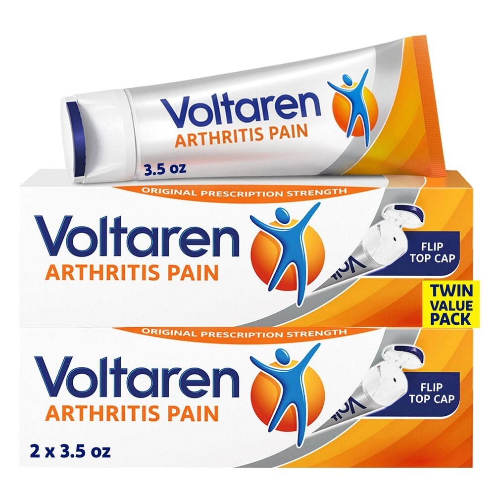 2 Pack - Voltaren Arthritis Pain Relief Topical Gel 3.5 oz (7oz Total) 2 Pack - Voltaren Arthritis Pain Relief Topical Gel 3.5 oz (7oz Total)