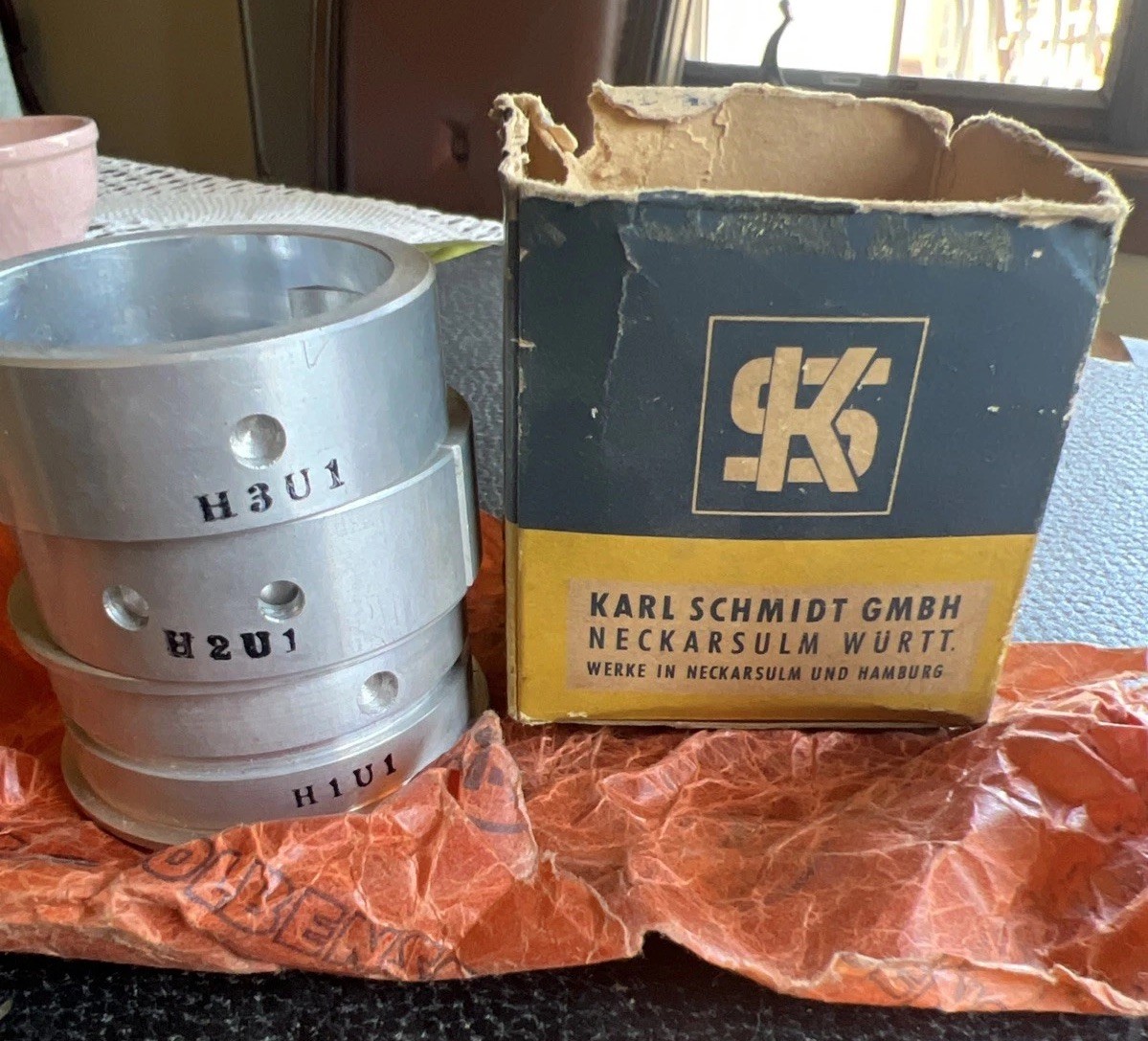 Vintage Karl Schmidt VW Bearing Set (For Parts Only) + Original German Box