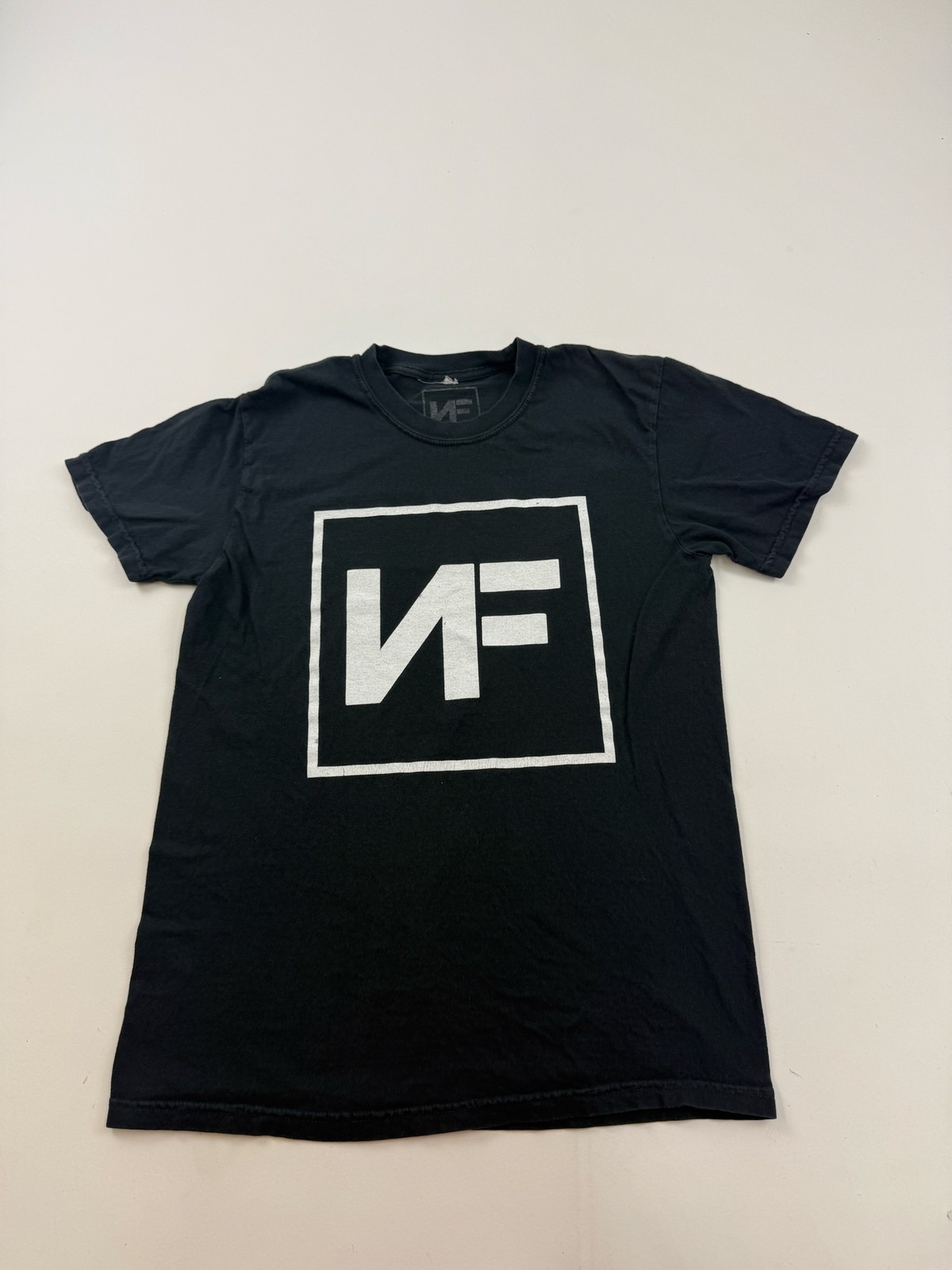 NF Shirt Mens Small Black Hope Tour 2023 Graphic Tee Tagless Rap Music