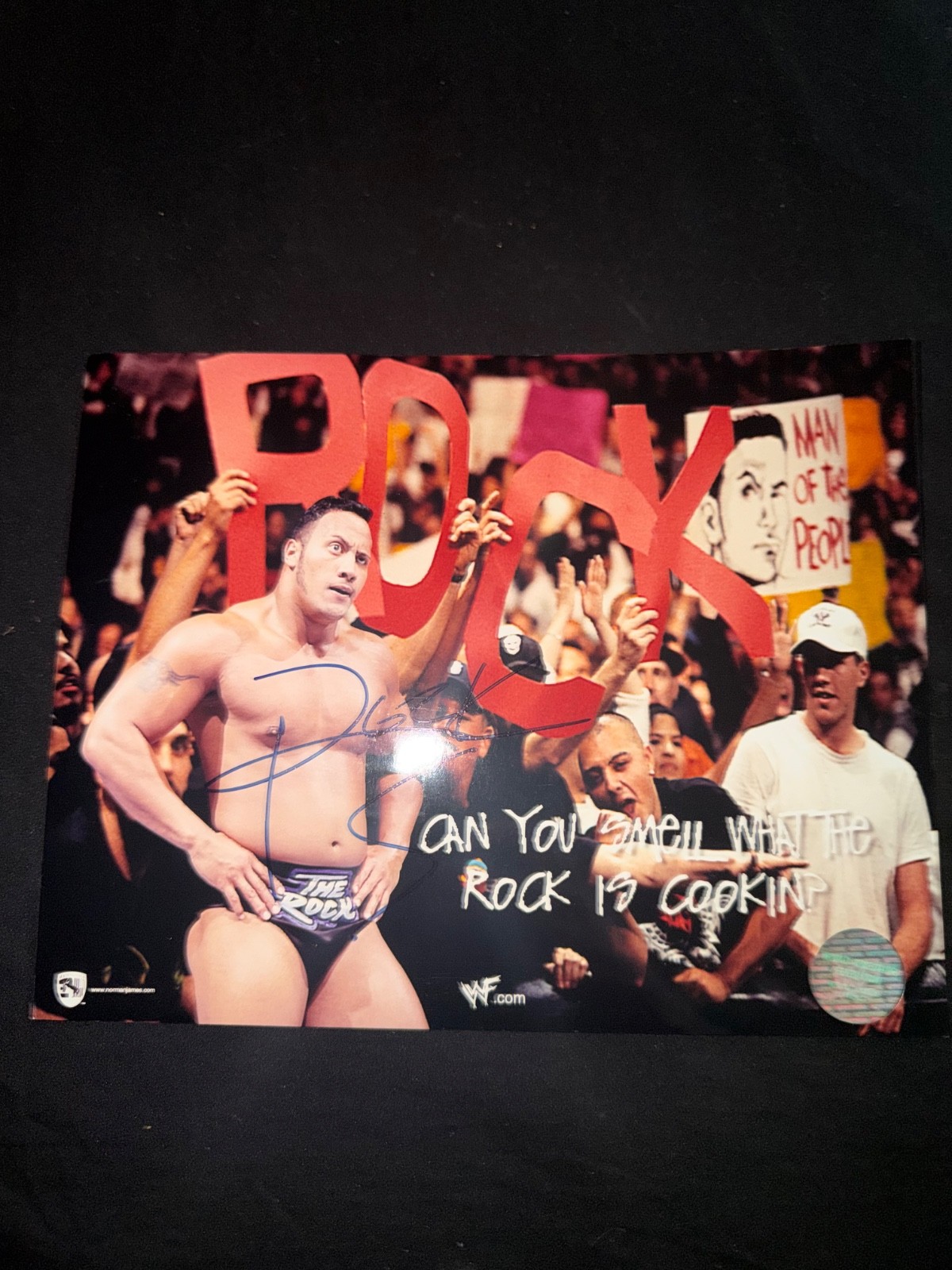 Dwayne “The Rock” Johnson signed photo with certificate of authenticity 8x10