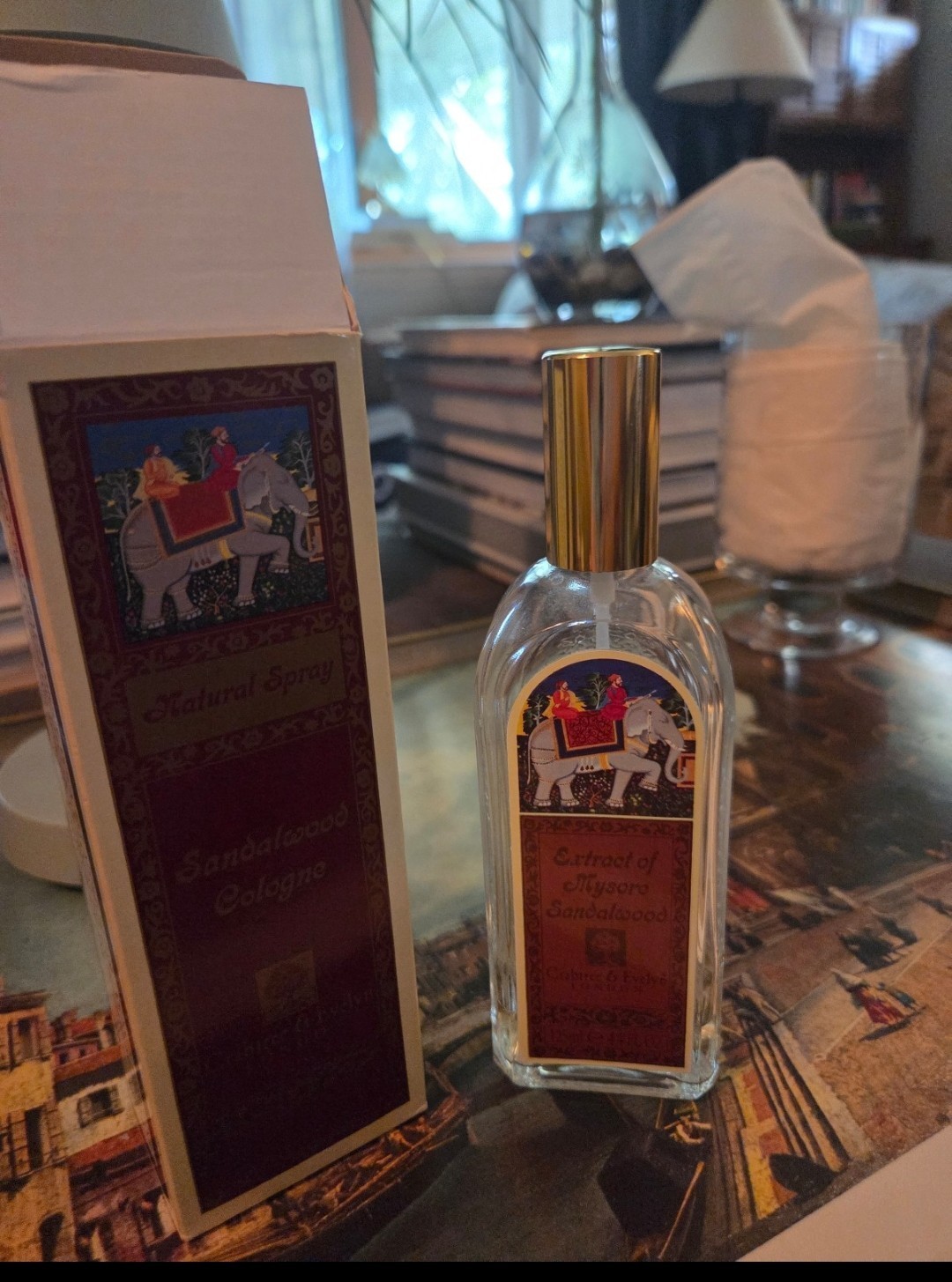 Vintage Crabtree & Evelyn Extract of Mysore Sandalwood Cologne Spray Vintage Crabtree & Evelyn Extract of Mysore Sandalwood Cologne Spray