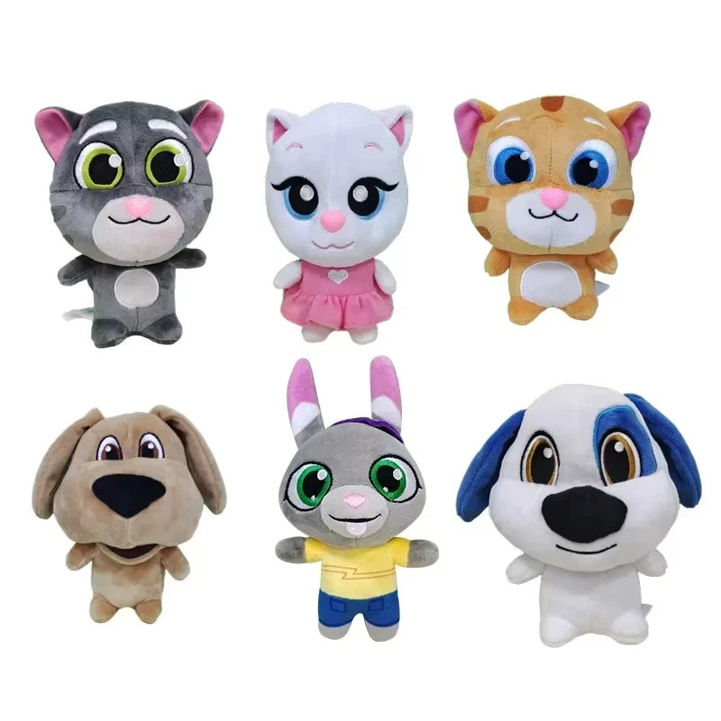 Talking Tom And Friends Plush Doll Tom Figure Doll Toys 6 Set Ben Hank Gift 6in Talking Tom And Friends Plush Doll Tom Figure Doll Toys 6 Set Ben Hank Gift 6in