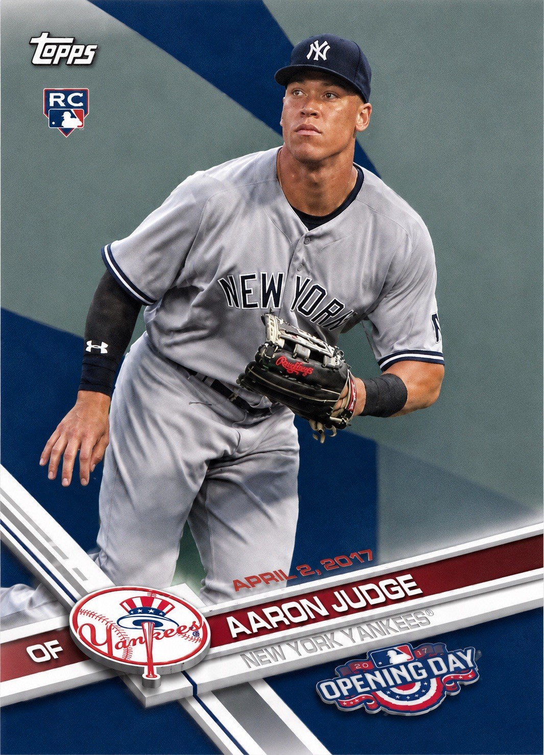 Topps 2017 Aaron Judge RC Rookie #147 *read description* Topps 2017 Aaron Judge RC Rookie #147 *read description*