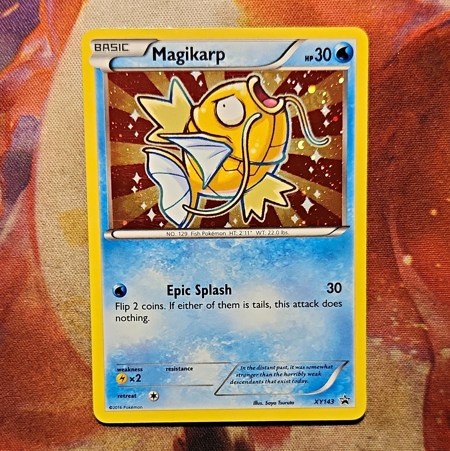 The Pokémon Company Magikarp XY XY143 Promo Holo English 2016 HP 30