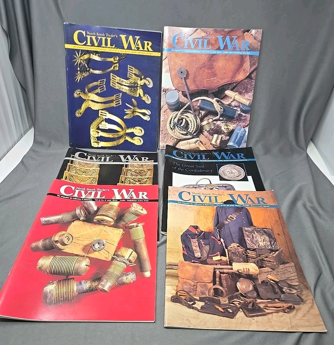 2004 North South Trader\'s Civil War Magazines Lot of 6 Vol 31 Complete