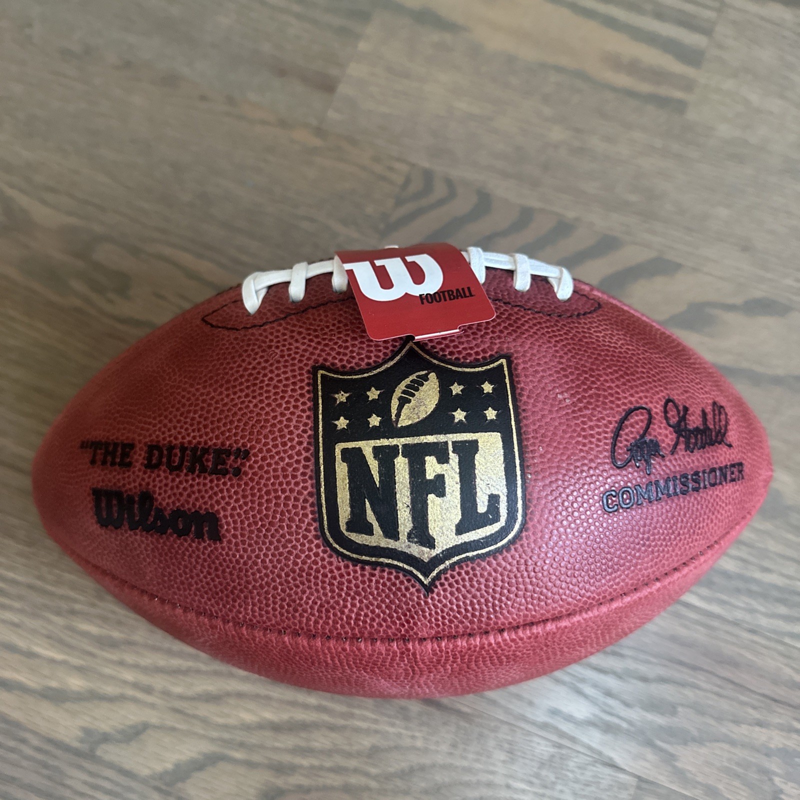 Wilson The Duke Authentic NFL Game Football Full Size Leather Made in USA Wilson The Duke Authentic NFL Game Football Full Size Leather Made in USA