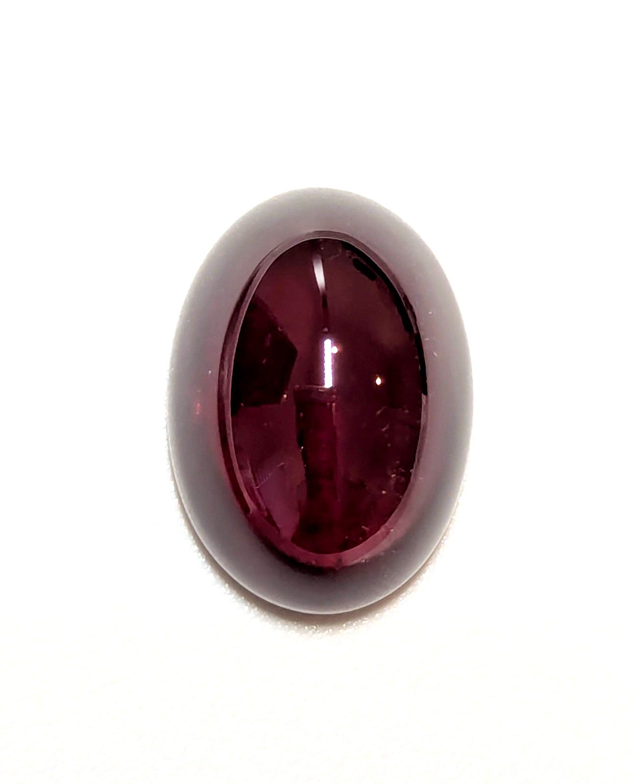 14x10mm Natural Deep Red Garnet Oval Cabochon AAA Loose Tanzania 8.8ct