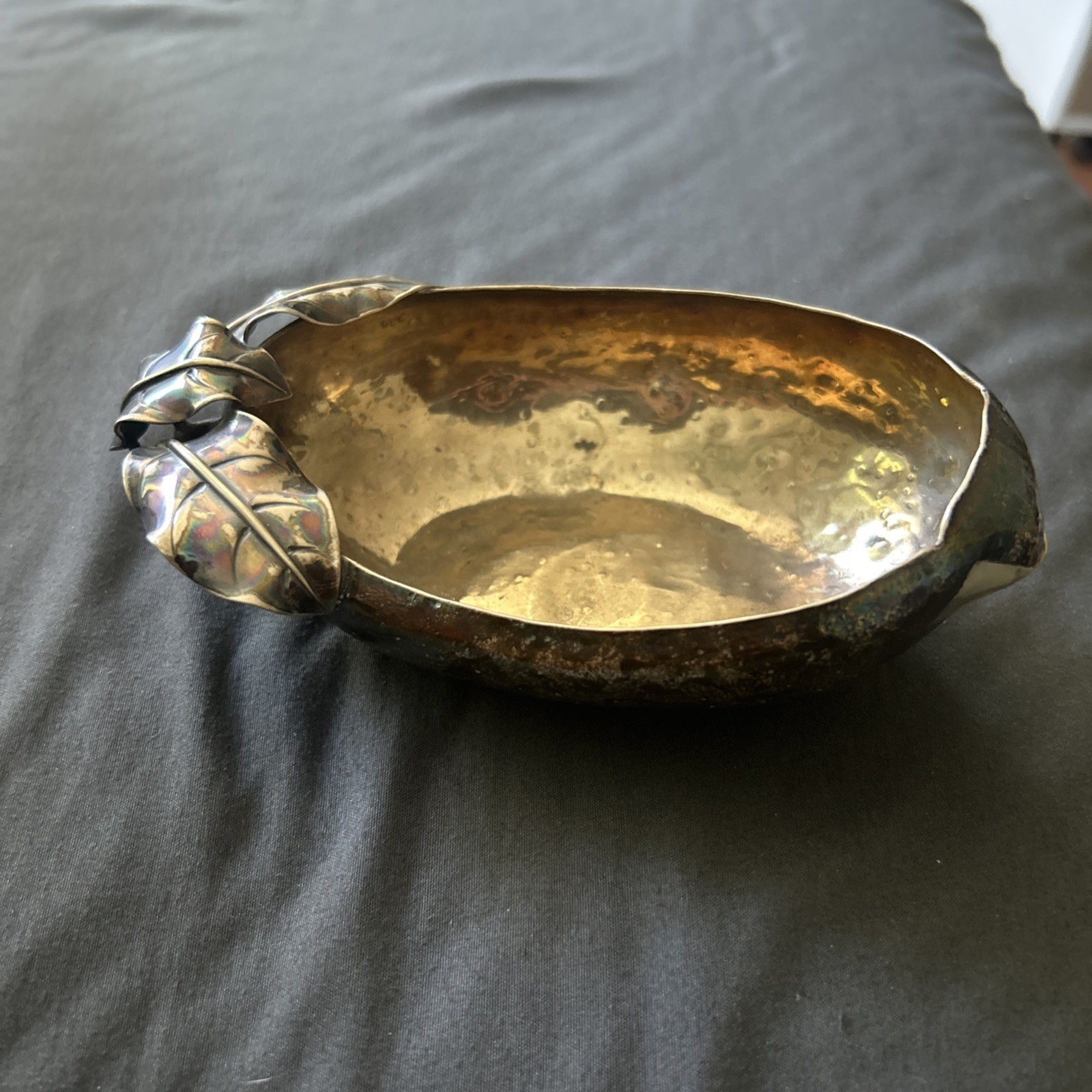 1886 Gorham Aesthetic Sterling Silver Olive Dish ANTIQUE ORIGINAL 5.2 OZ. 1886 Gorham Aesthetic Sterling Silver Olive Dish ANTIQUE ORIGINAL 5.2 OZ.