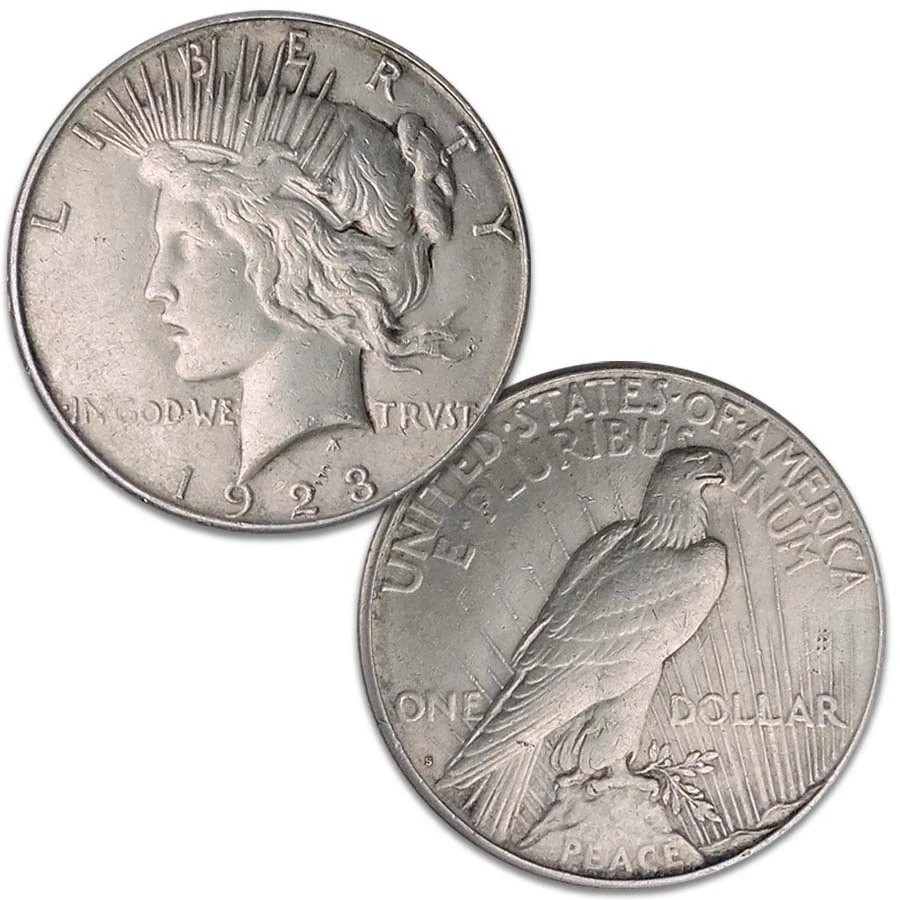 1923 S $1 Peace Dollar VARIOUS CONDITION 1923 S $1 Peace Dollar VARIOUS CONDITION