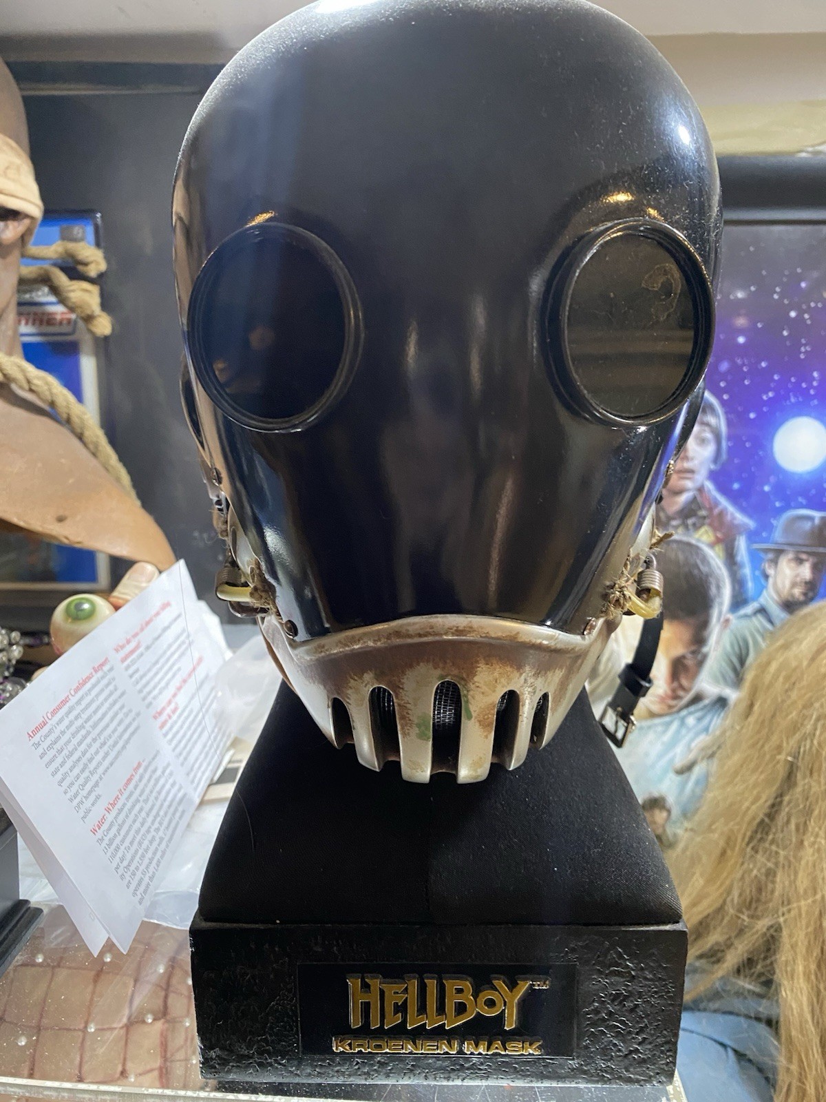 Sideshow Collectibles Hellboy Kroenen Mask 1:1 Scale Prop Replica Repro