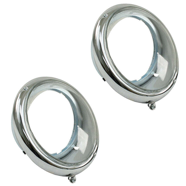 Empi 98-1063 Headlight Housing Assembly Vw Bug 1950-66 Vw Bus 1950-67, Pair Empi 98-1063 Headlight Housing Assembly Vw Bug 1950-66 Vw Bus 1950-67, Pair