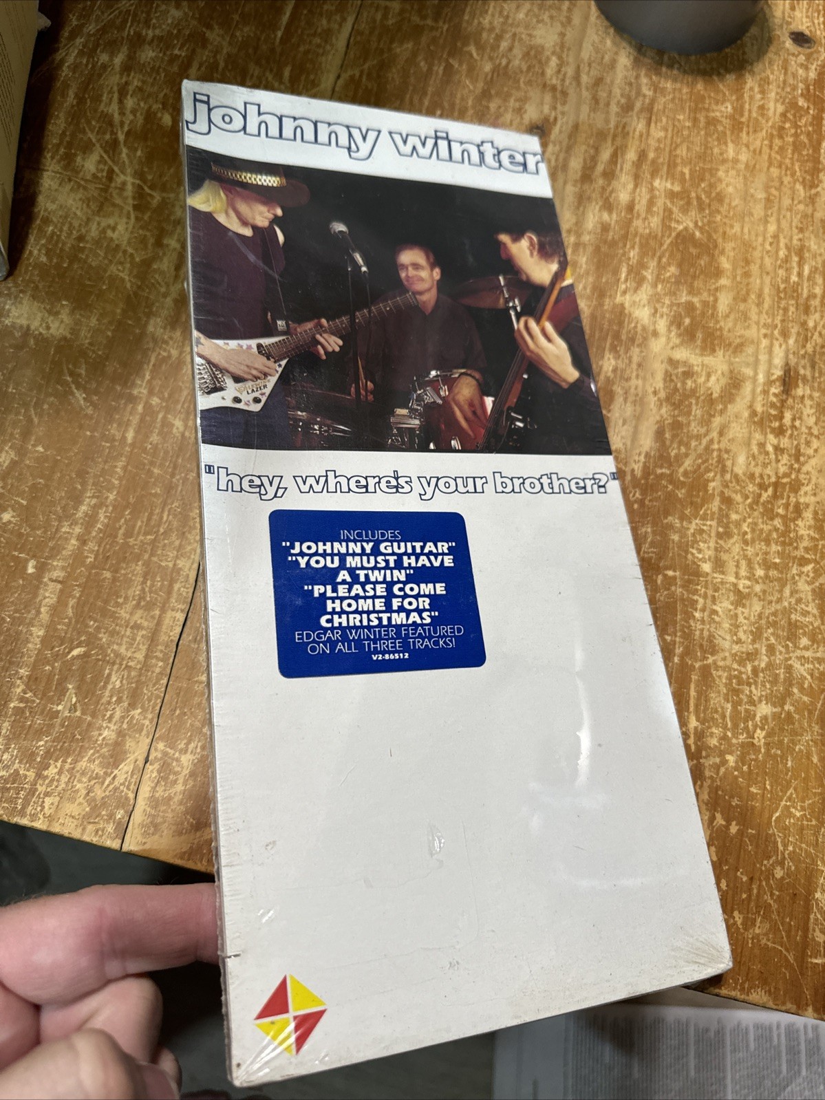 🔥LONG BOX  Rare Johnny Winter - Hey Where`s Your Brother? CD Neu