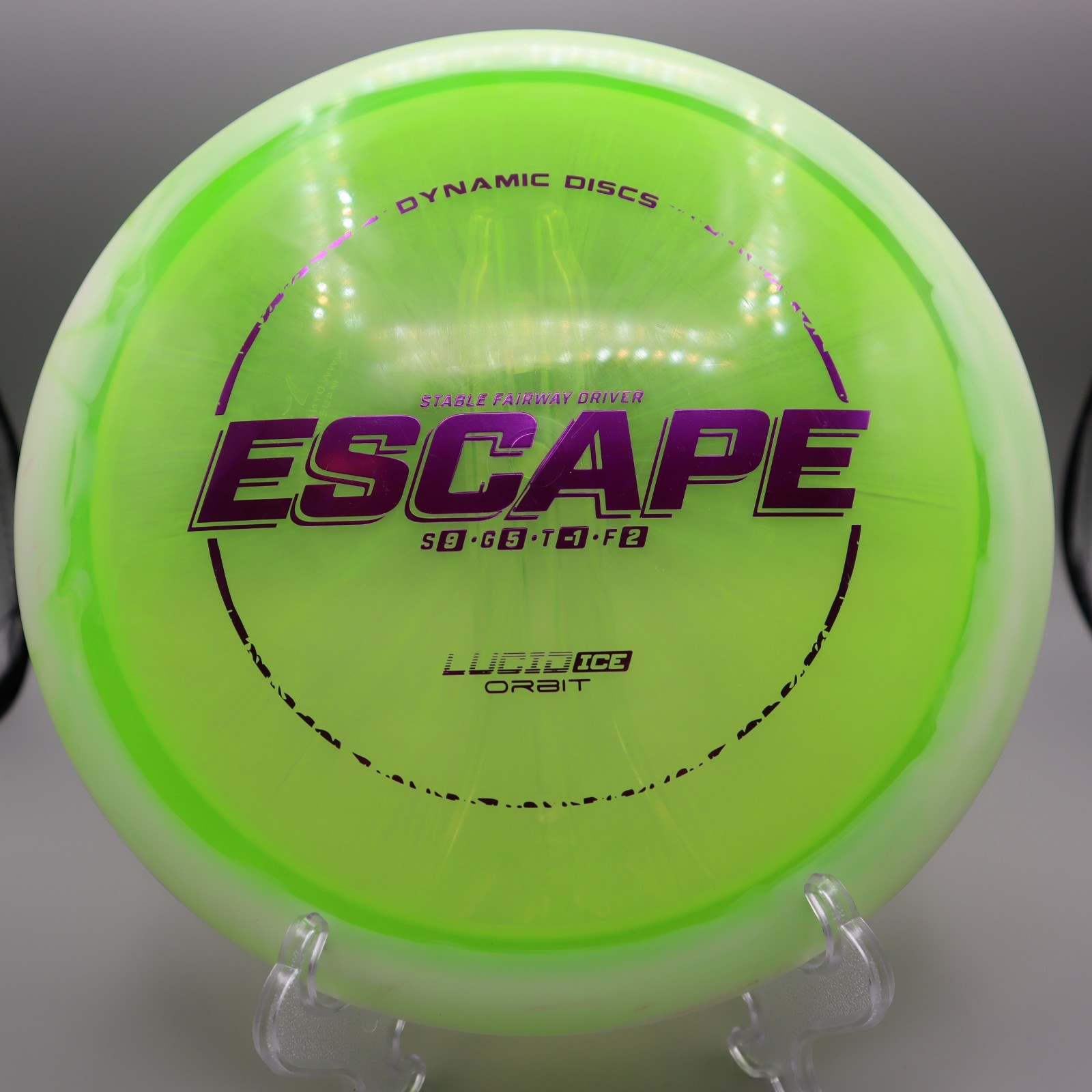 Dynamic Discs Escape Fairway Driver Lucid Ice Orbit 173G Dynamic Discs Escape Fairway Driver Lucid Ice Orbit 173G