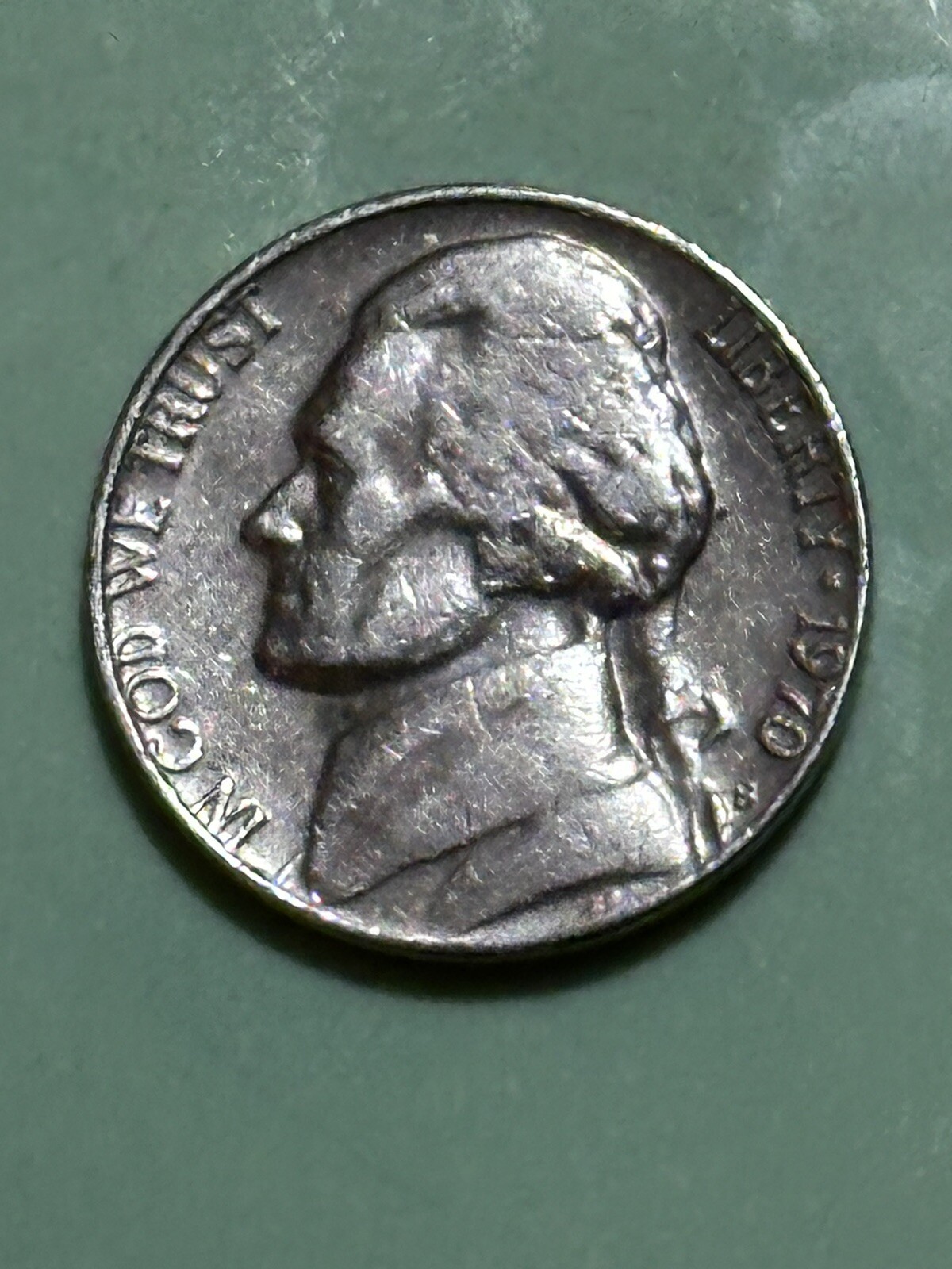 1970-S Jefferson Nickel Error, Multiple Errors See Listing 1970-S Jefferson Nickel Error, Multiple Errors See Listing