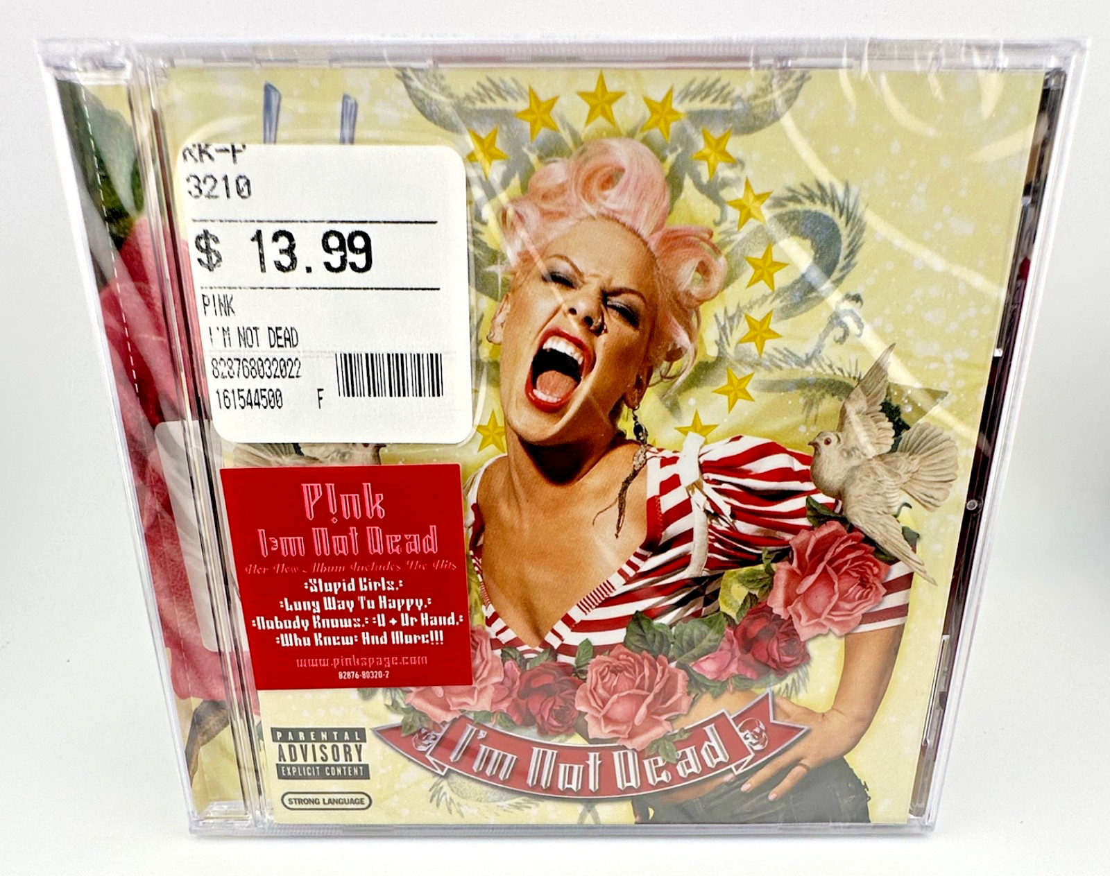 Pink - I\'m Not Dead by Pnk [ NEW CD + Hype Sticker 2006 ] * SEALED *