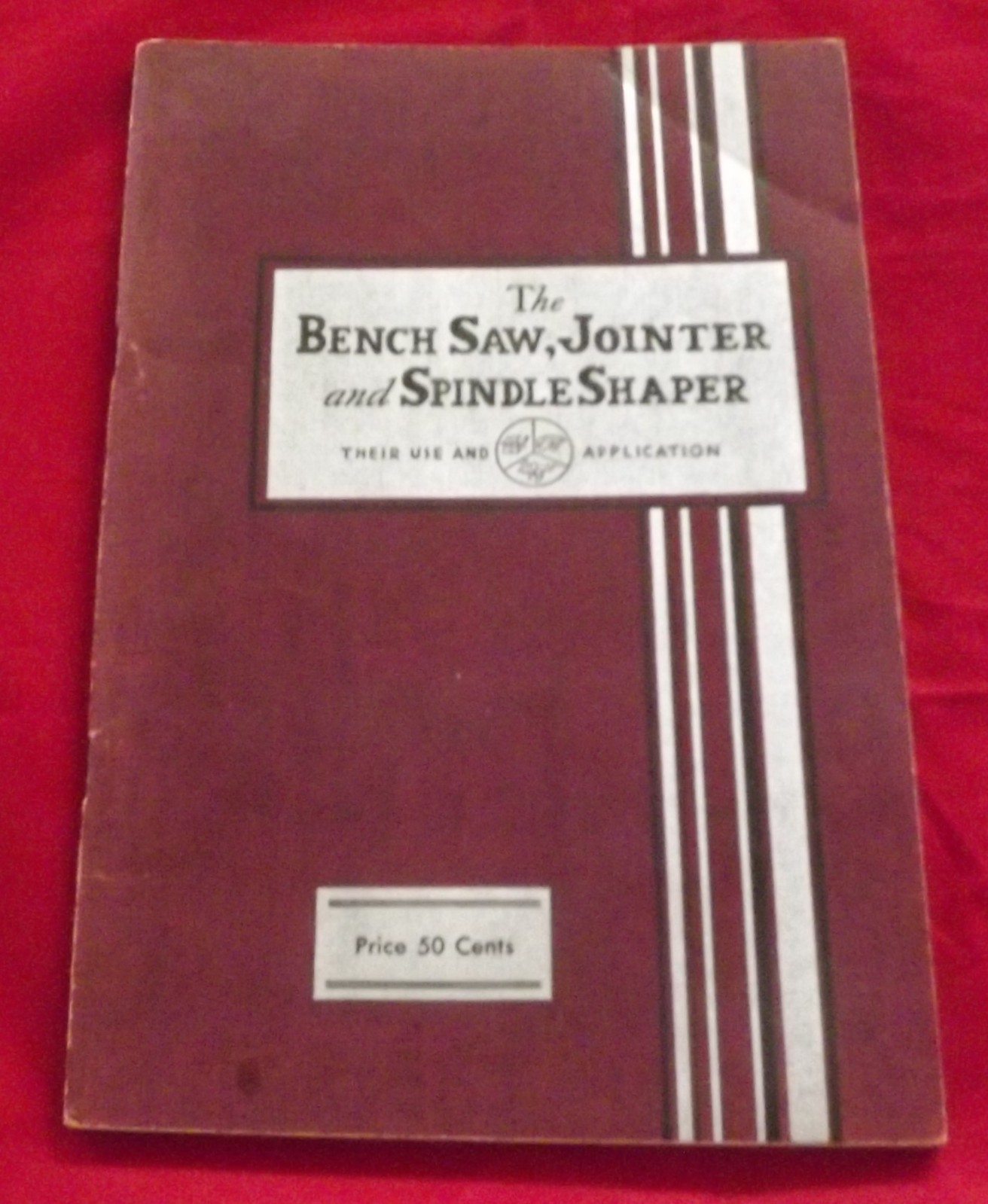 Walker Turner Bench Saw, Jointer & Spindle Shaper Manual – Original 1935 Print