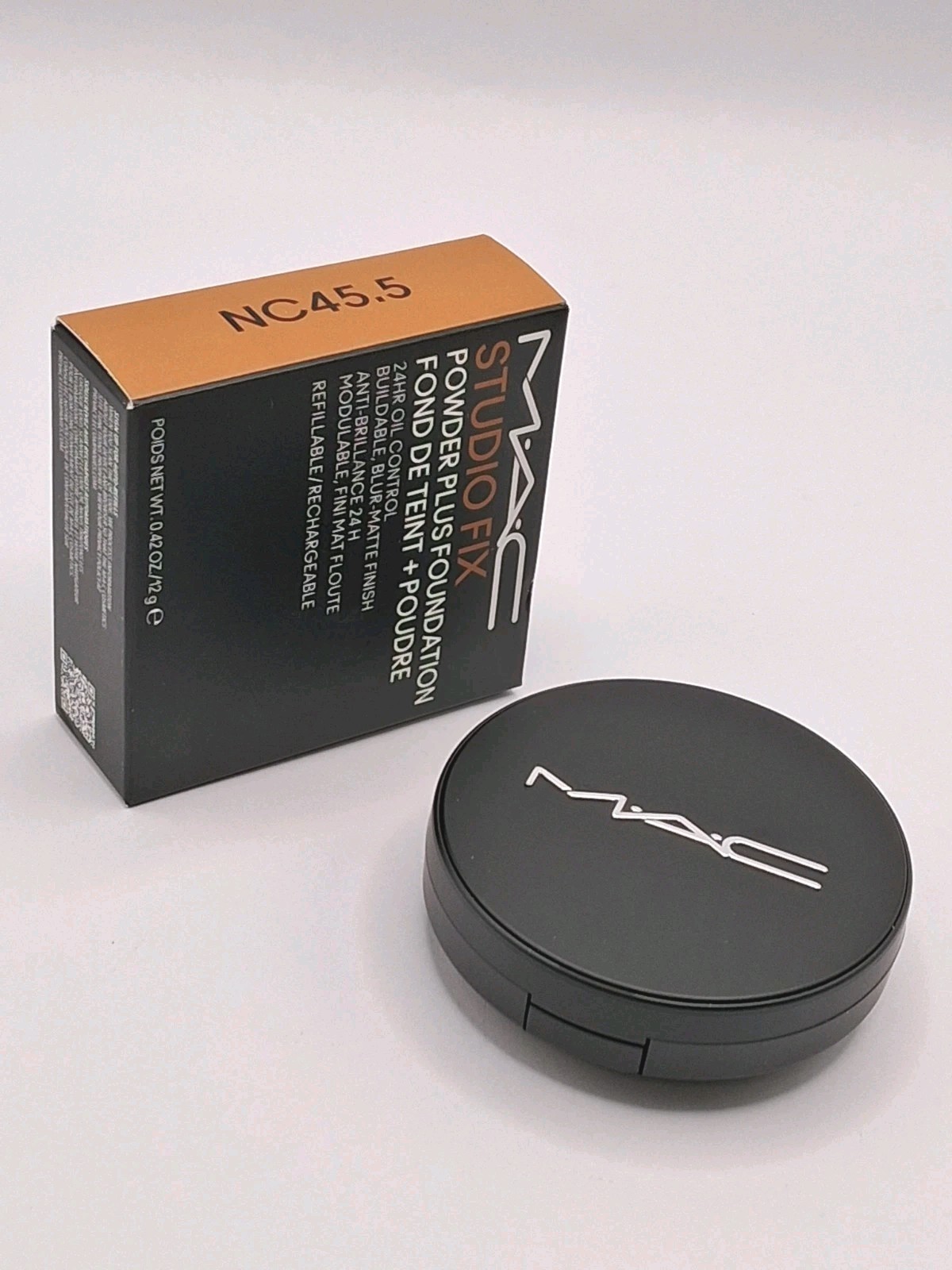 MAC NC45.5 Studio Fix Powder Plus Foundation 24 Hour Oil Control NEW Formula 