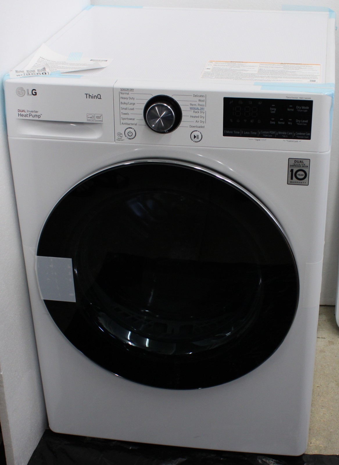 LG DLHC1455W 24 Inch Smart Electric Dryer with 4.2 Cu. (( TRULY GREAT DEAL ))