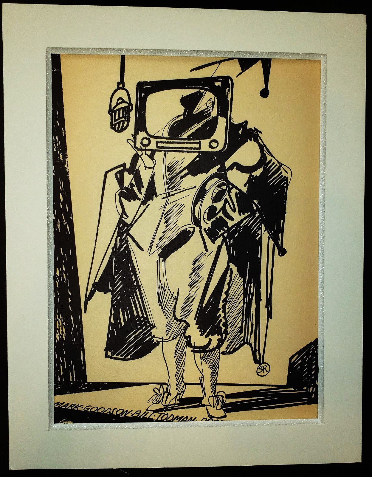 STEPHEN RONAY (1923-1998) Original Limited Edition Lithograph 1950s SIGNED TV STEPHEN RONAY (1923-1998) Original Limited Edition Lithograph 1950s SIGNED TV
