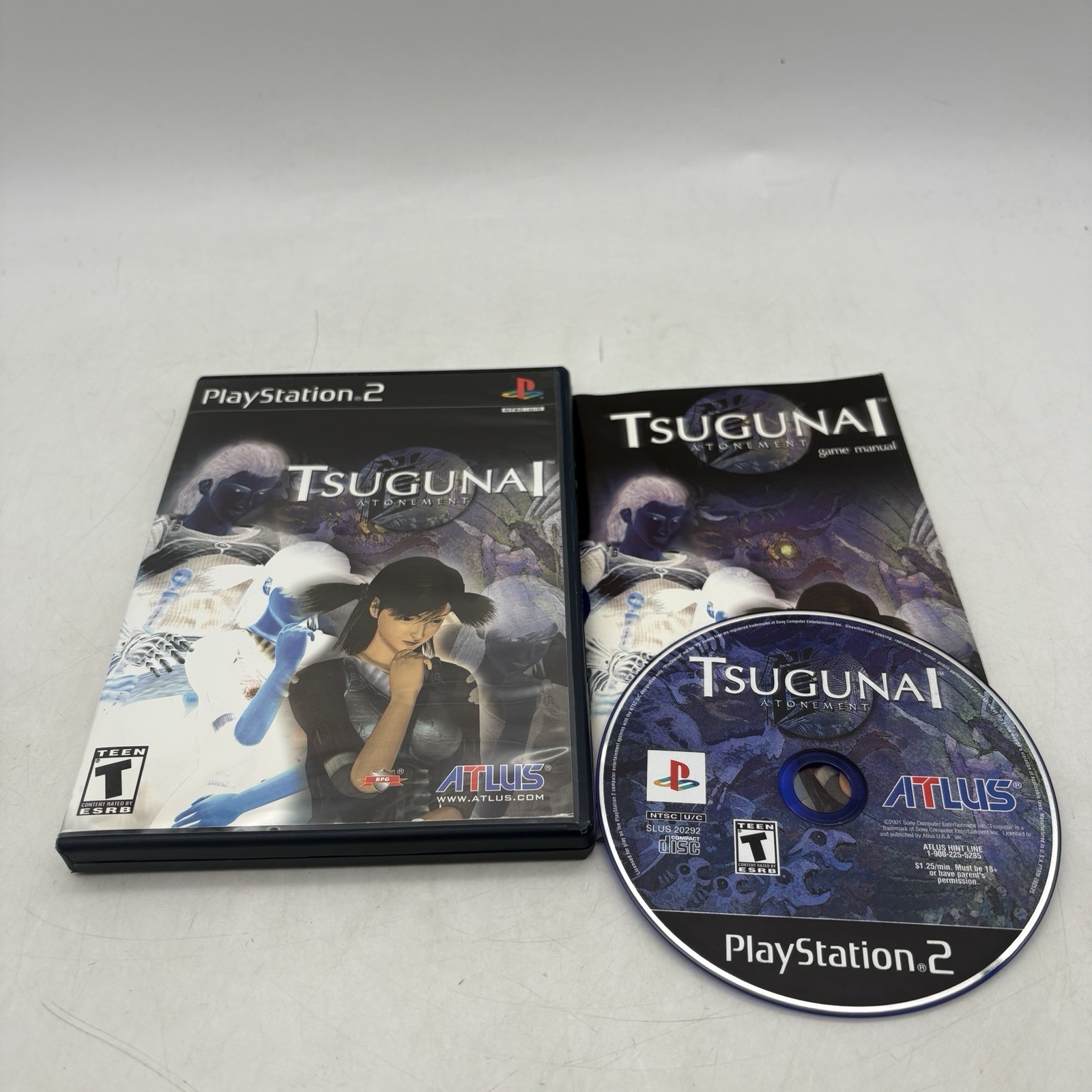 Tsugunai Atonement Game PS2 PlayStation 2 Complete w/ Manual CIB Tested Tsugunai Atonement Game PS2 PlayStation 2 Complete w/ Manual CIB Tested