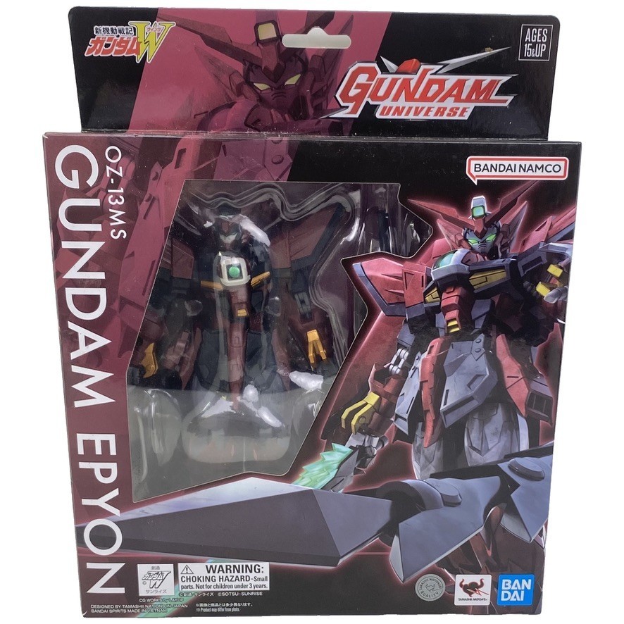 Gundam Universe Gundam Epyon OZ-13MS Action Figure Bandai Open Box