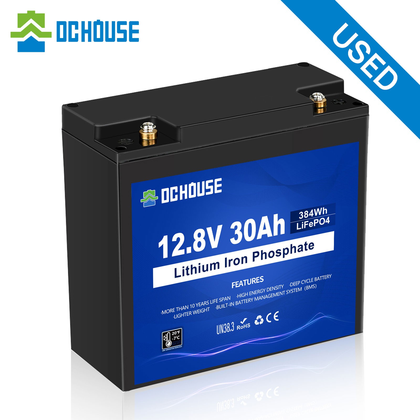 12V 30Ah LiFePO4 Lithium Battery Deep Cycles Fish Finder Trolling Motor Boat 12V 30Ah LiFePO4 Lithium Battery Deep Cycles Fish Finder Trolling Motor Boat