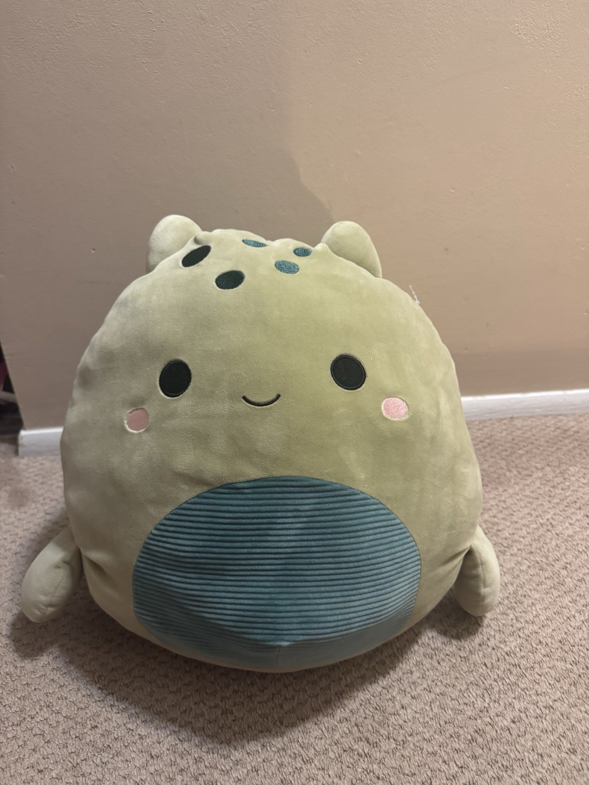 Squishmallows Alec the Loch Ness Monster 16 in Plush Green