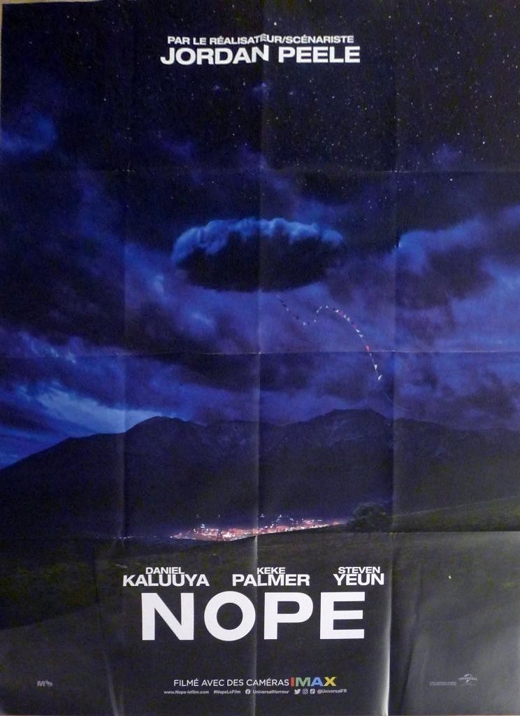 NOPE - JORDAN PEELE - ORIGINAL LARGE FRENCH MOVIE POSTER