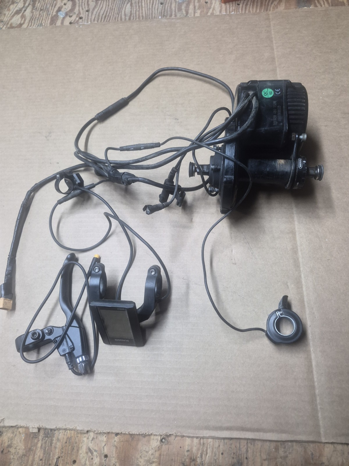 48V750W68-73MM BAFANG BBS02B Mid Drive Motor  Kit USA MotorInstallation Only