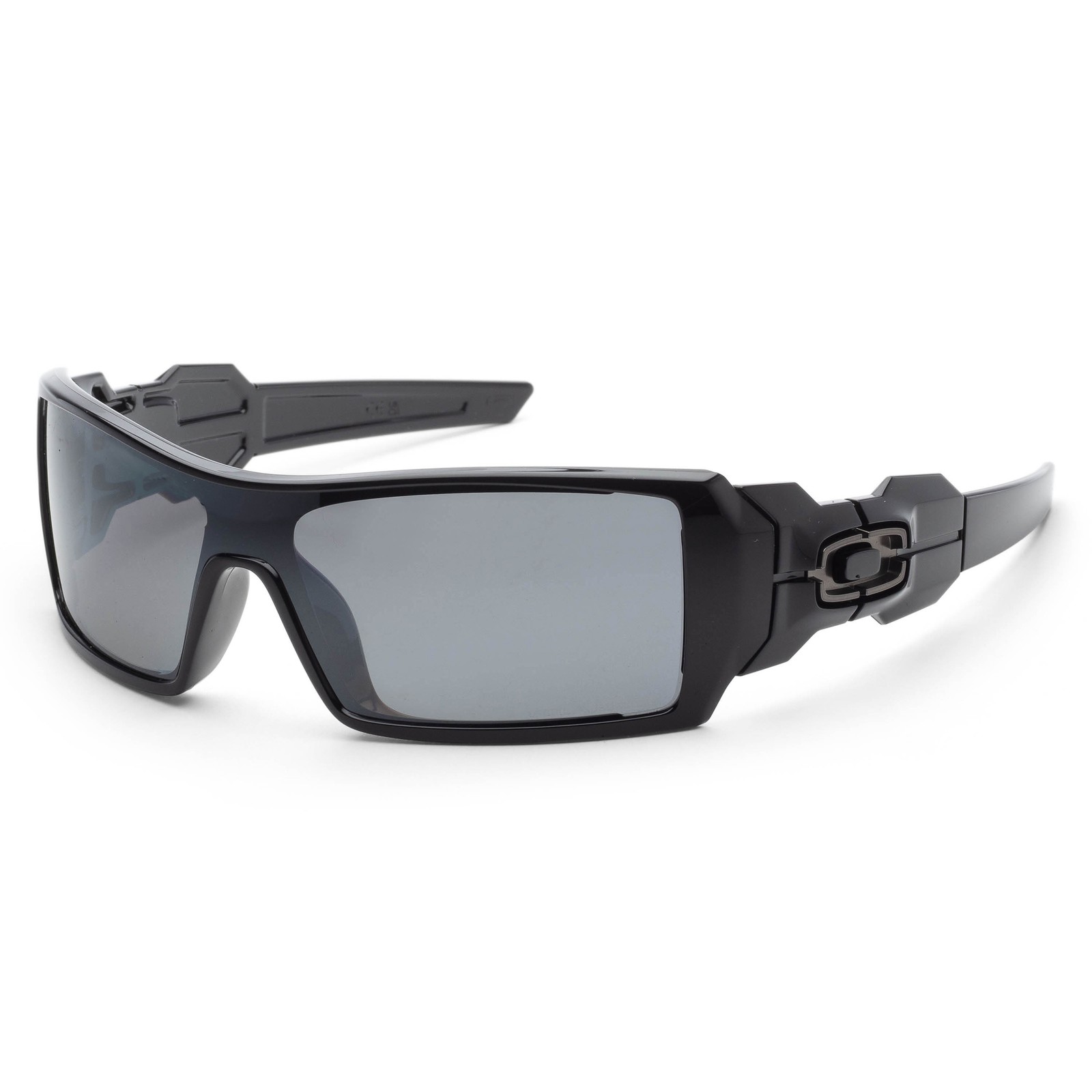 Oakley Men\'s Oil Rig 50mm Polished Black Polarized Sunglasses OO9081-26-203 Oakley Men\'s Oil Rig 50mm Polished Black Polarized Sunglasses OO9081-26-203