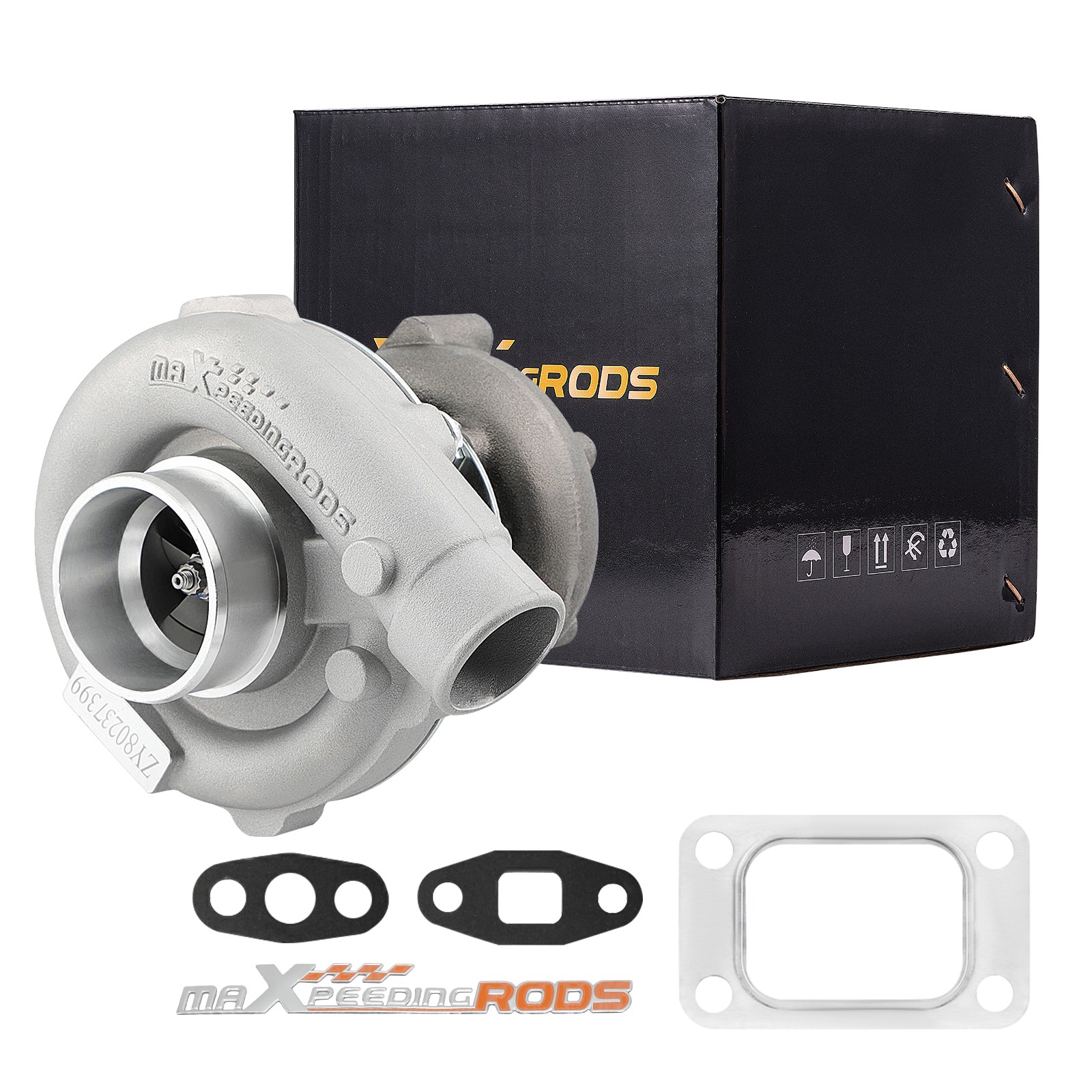 T04E T3/T4 .63 A/R 74.2 TRIM TURBO/TURBOCHARGER COMPRESSOR 400HP BOOST STAGE III