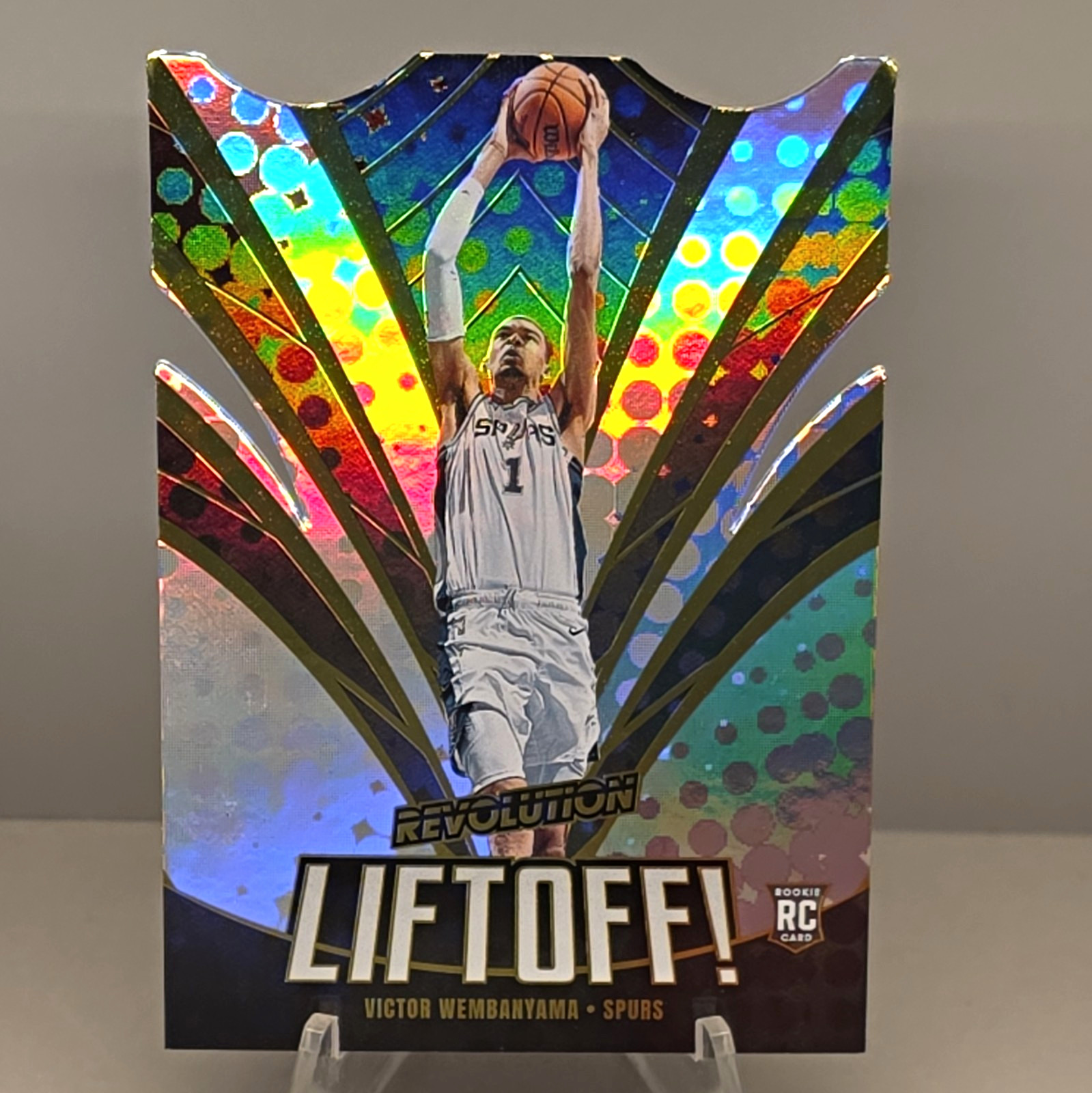 Panini 2023-24 Revolution Liftoff #6 Victor Wembanyama RC Spurs Insert