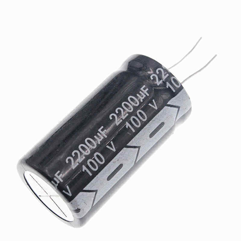 100V 2200uF 2200MFD 2200μF 105C Aluminum Electrolytic Capacitor 22*40mm 100V 2200uF 2200MFD 2200μF 105C Aluminum Electrolytic Capacitor 22*40mm